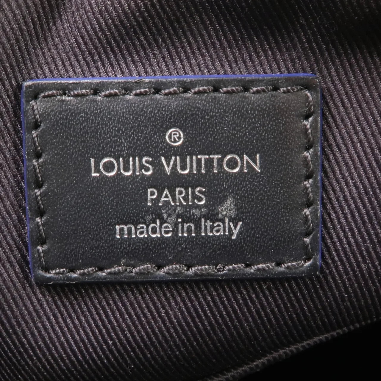 LOUIS VUITTON Danube Slim N40239 肩背包 塗層帆布 黑色 / 灰色 塗層帆布 中古品A - 縮圖 14