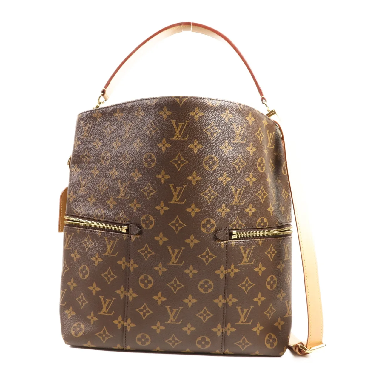 LOUIS VUITTON M41544 兩用包 塗層帆布 棕色