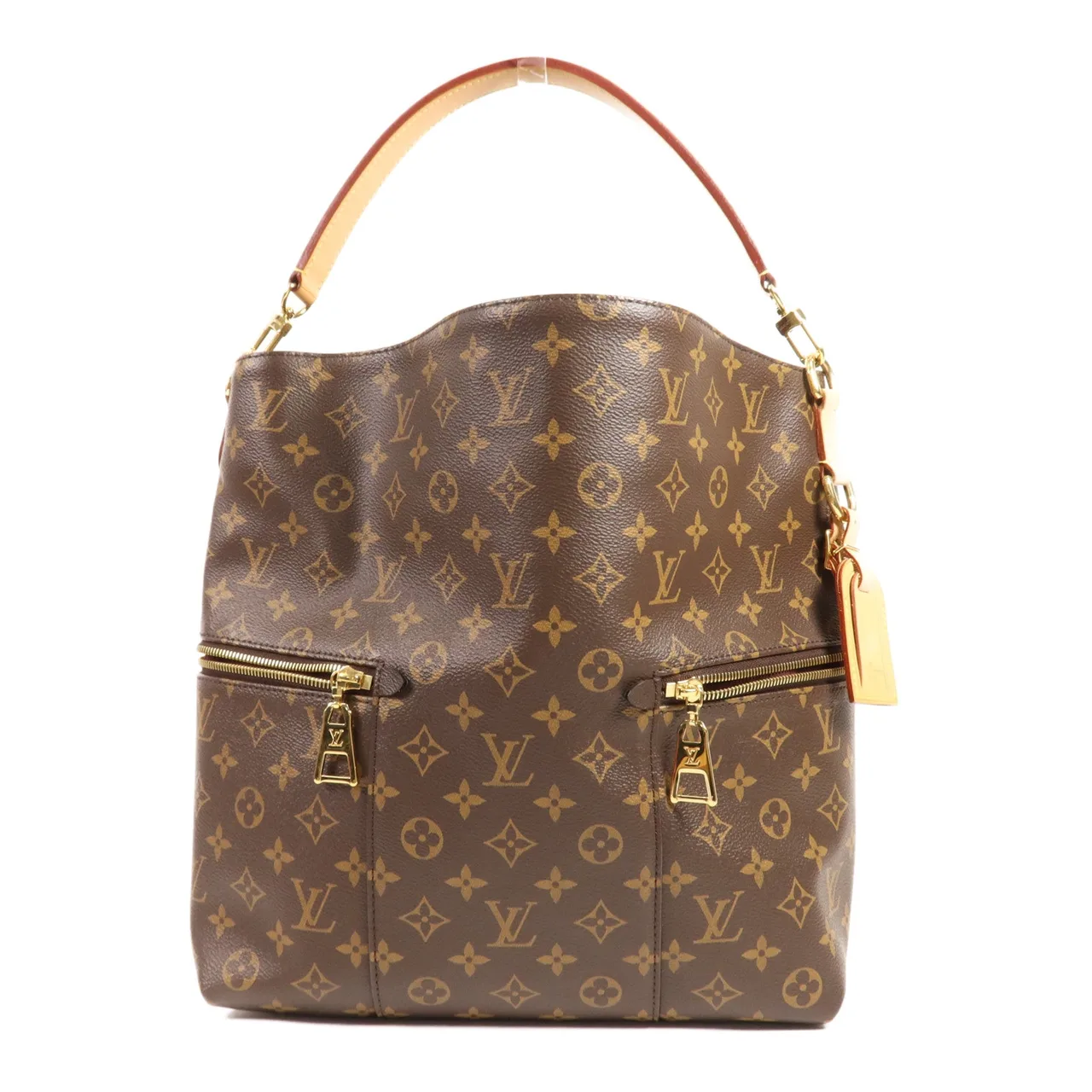 LOUIS VUITTON M41544 2-Way Bag Coated Canvas 棕色 Coated Canvas Rank B - Thumbnail 2