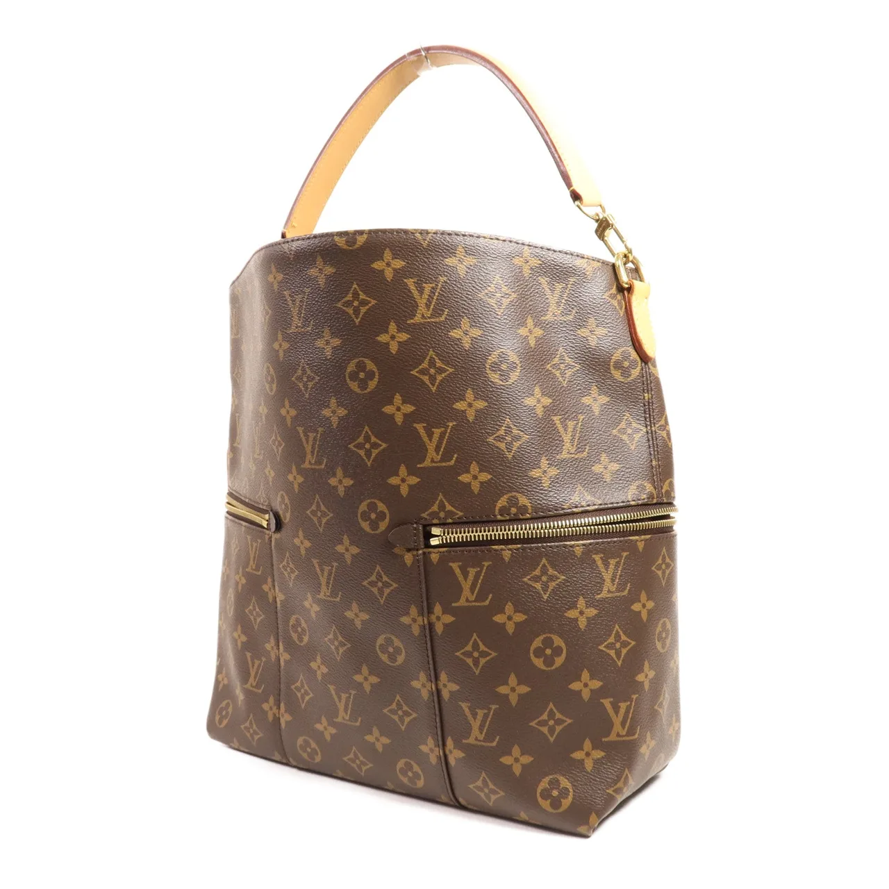 LOUIS VUITTON M41544 2-Way Bag Coated Canvas 棕色 Coated Canvas Rank B - Thumbnail 3