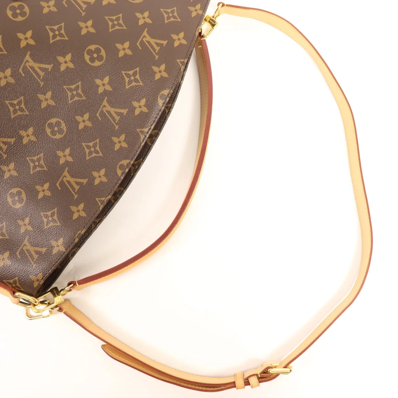 LOUIS VUITTON M41544 2-Way Bag Coated Canvas 棕色 Coated Canvas Rank B - Thumbnail 5