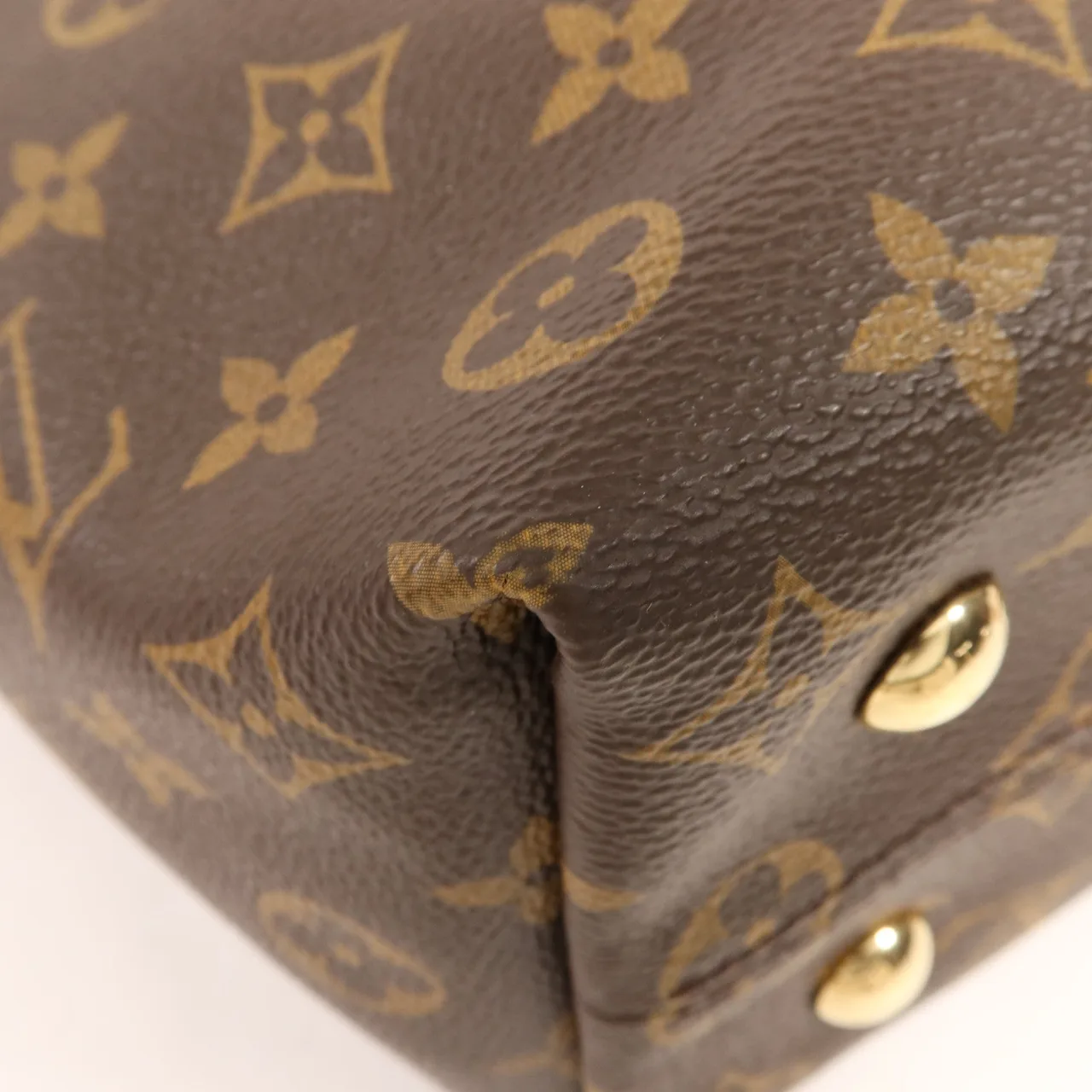 LOUIS VUITTON M41544 2-Way Bag Coated Canvas 棕色 Coated Canvas Rank B - Thumbnail 7