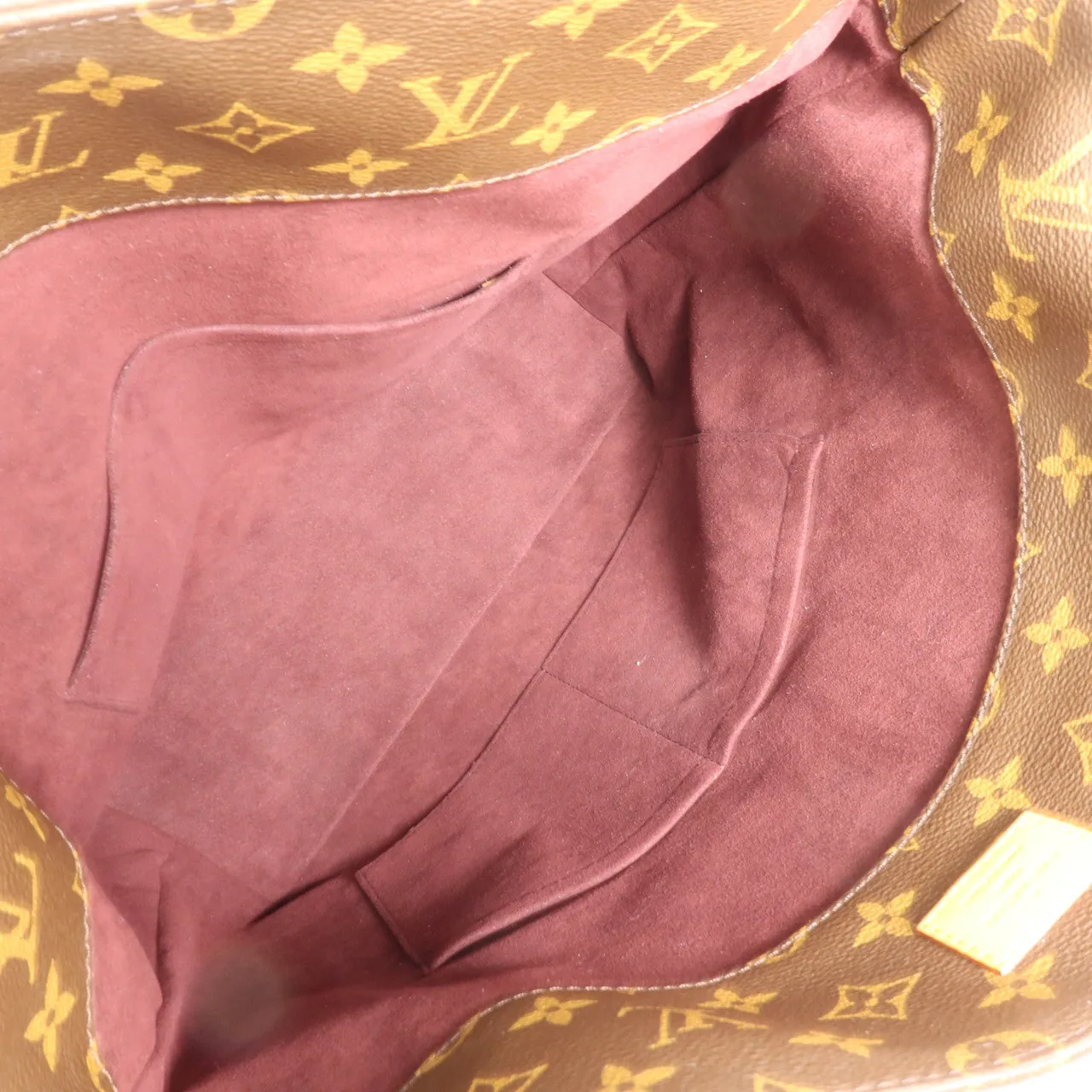 LOUIS VUITTON M41544 2-Way Bag Coated Canvas 棕色 Coated Canvas Rank B - Thumbnail 10