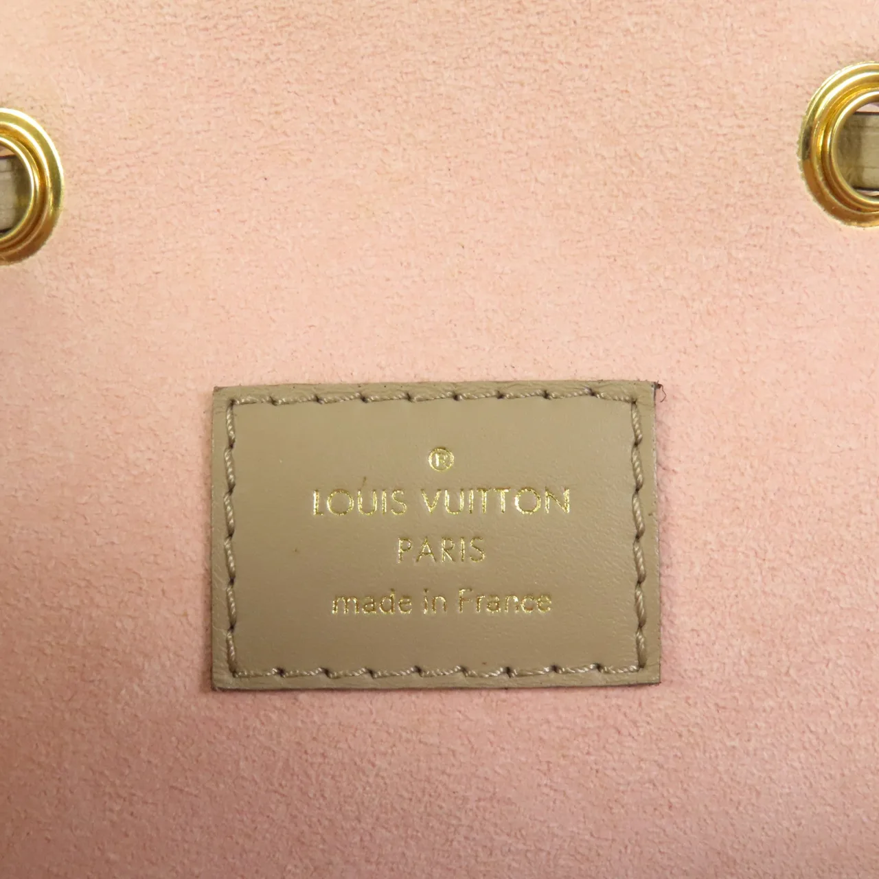 LOUIS VUITTON Montsouris M45410 Backpack Calfskin 米色 Calfskin Rank A - Thumbnail 9