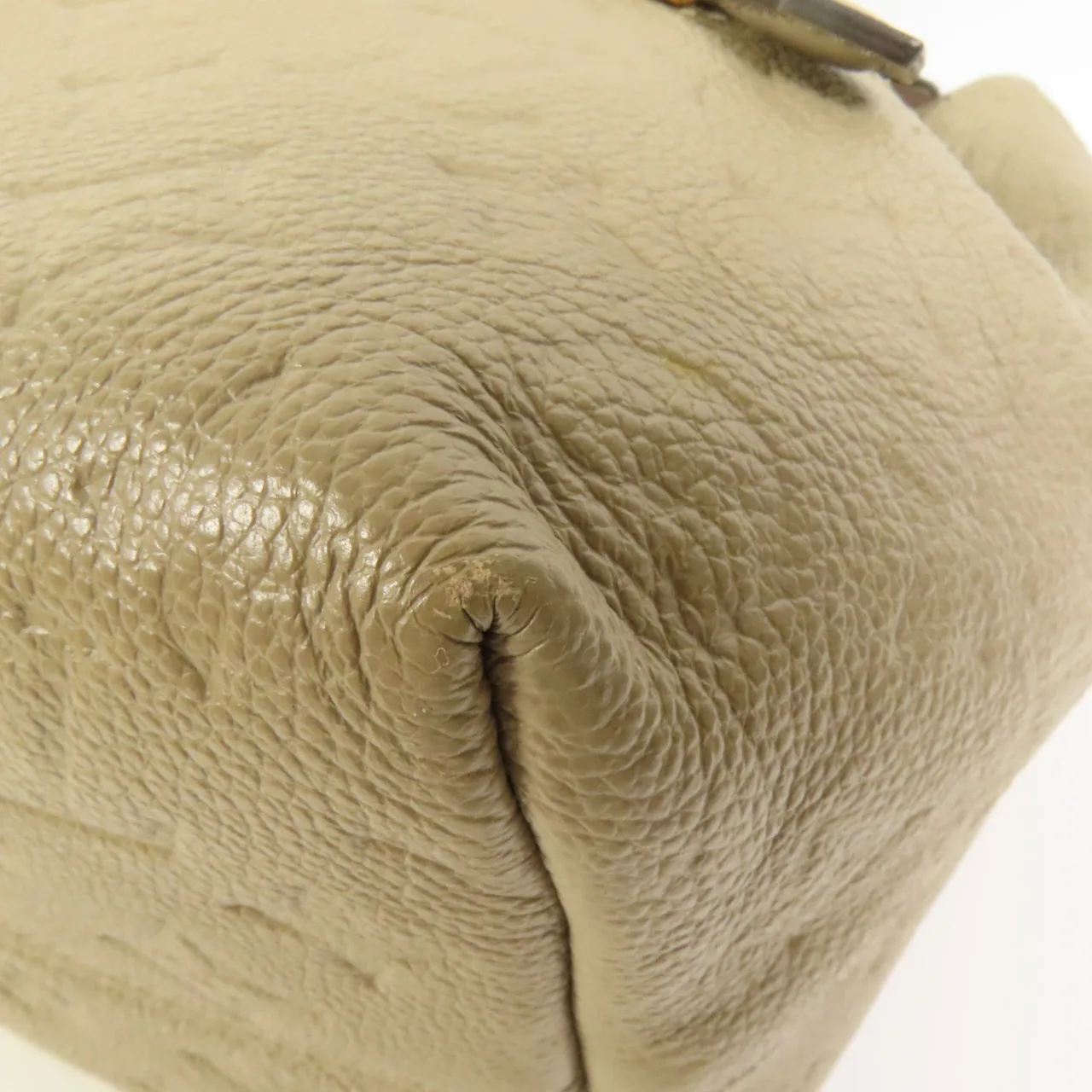 LOUIS VUITTON Montsouris M45410 Backpack Calfskin 米色 Calfskin Rank A - Thumbnail 12