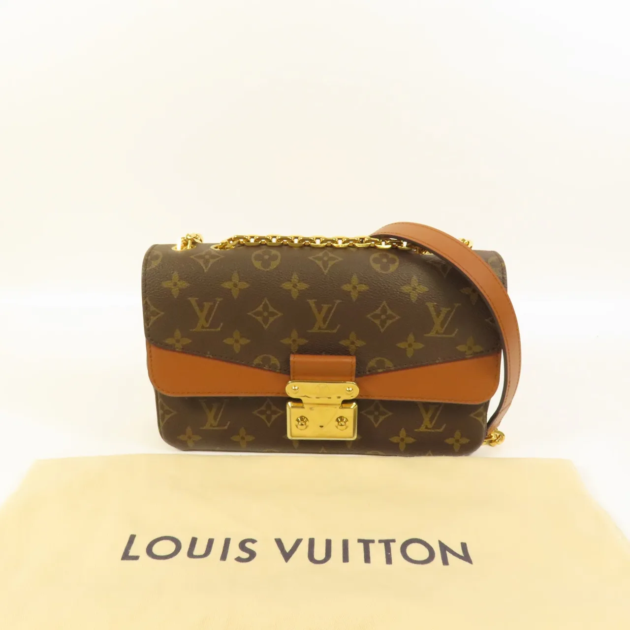 LOUIS VUITTON Marceau M46127 Shoulder Bag Coated Canvas 棕色 / Brown Coated Canvas Rank A - Thumbnail 10