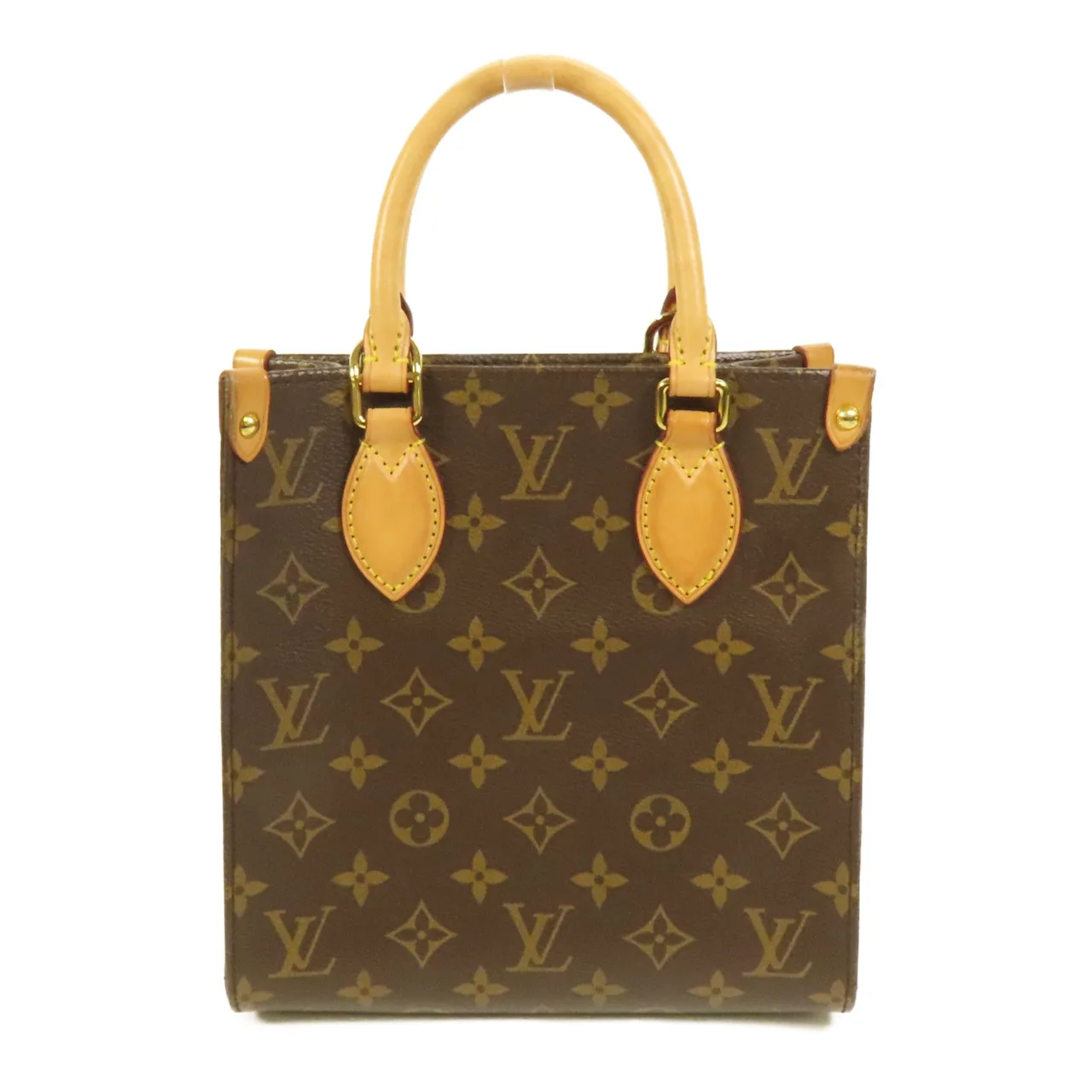 LOUIS VUITTON Sac Plat M45847 2-Way Bag Coated Canvas 棕色 / Brown Coated Canvas Rank B - Thumbnail 2
