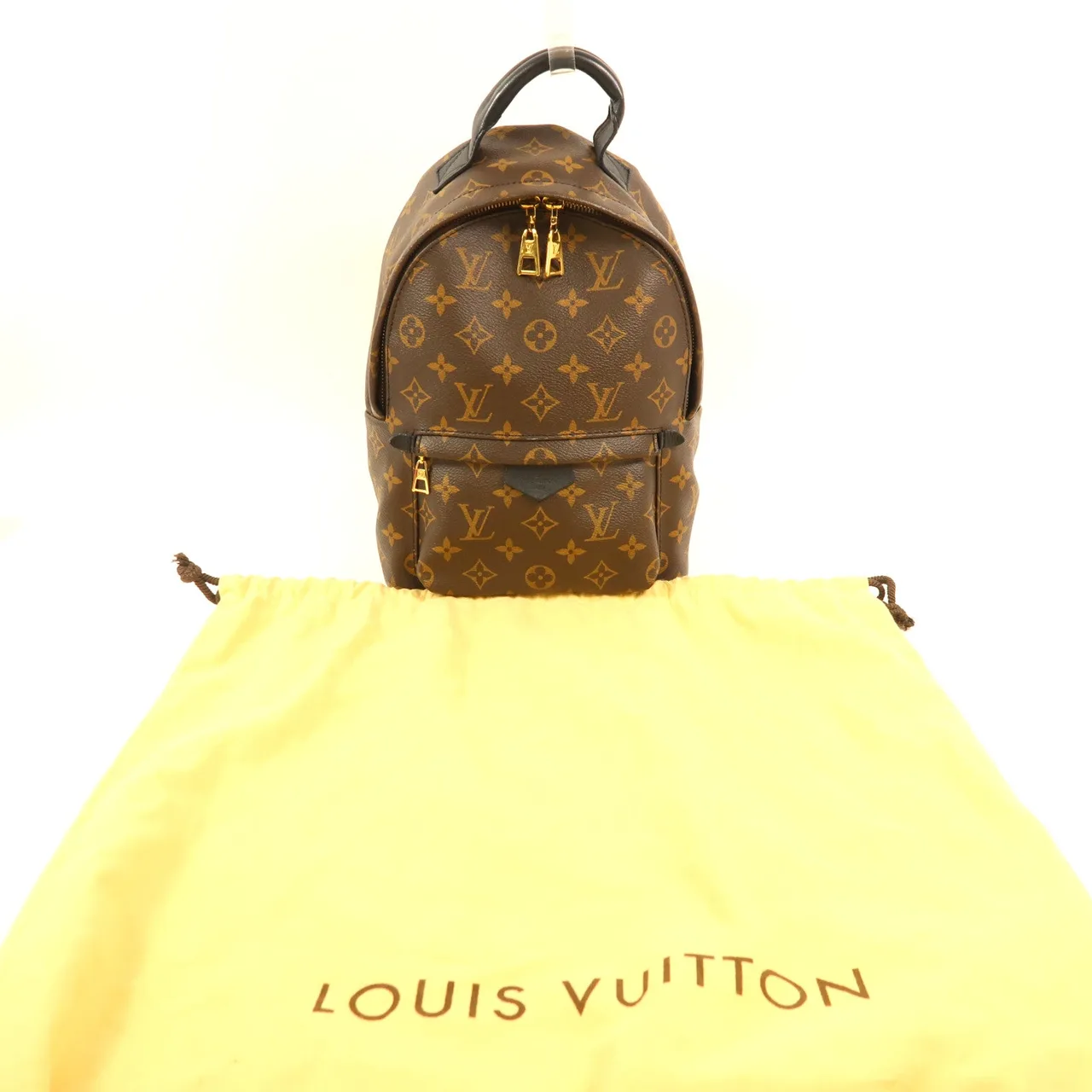 LOUIS VUITTON Palm Springs M41560 Backpack Coated Canvas 棕色 / Brown Coated Canvas Rank B - Thumbnail 9