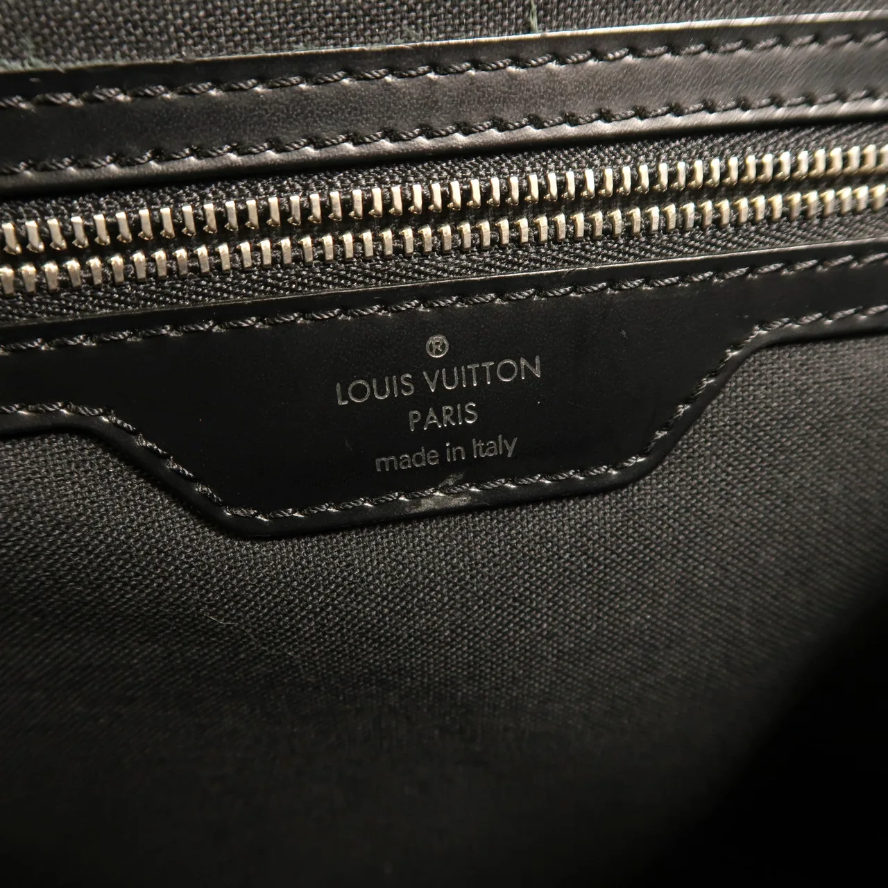 LOUIS VUITTON M30142 Shoulder Bag Leather 黑色 Leather Rank B - Thumbnail 6