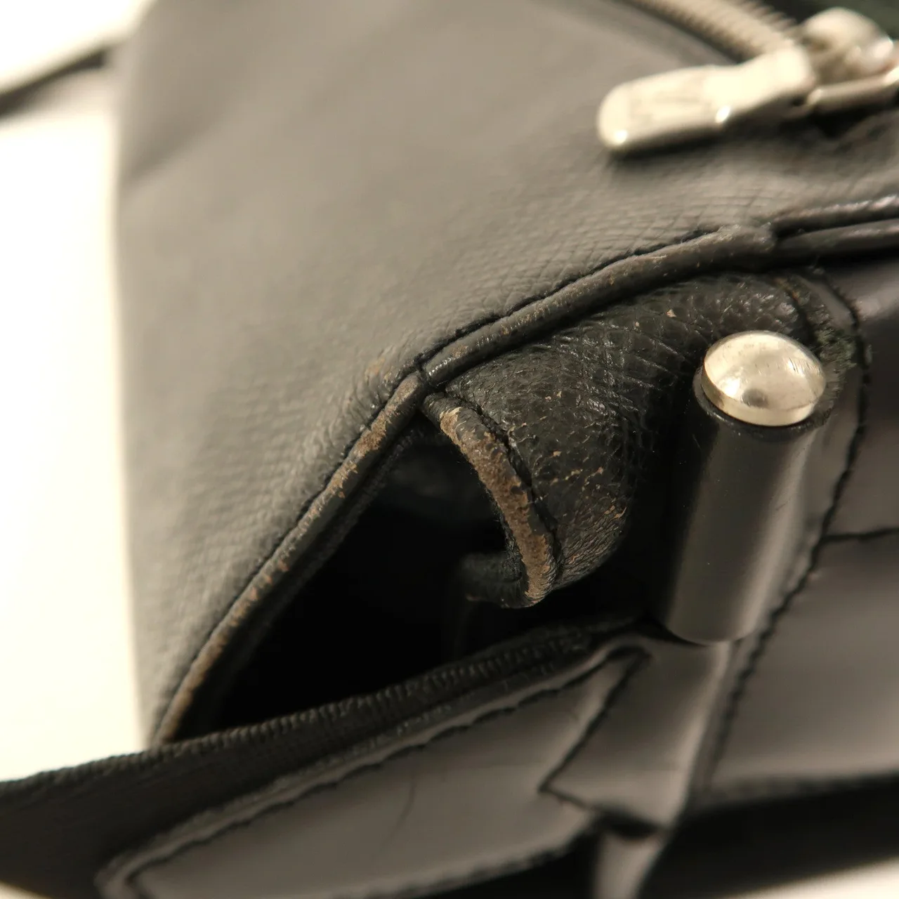 LOUIS VUITTON M30142 Shoulder Bag Leather 黑色 Leather Rank B - Thumbnail 18