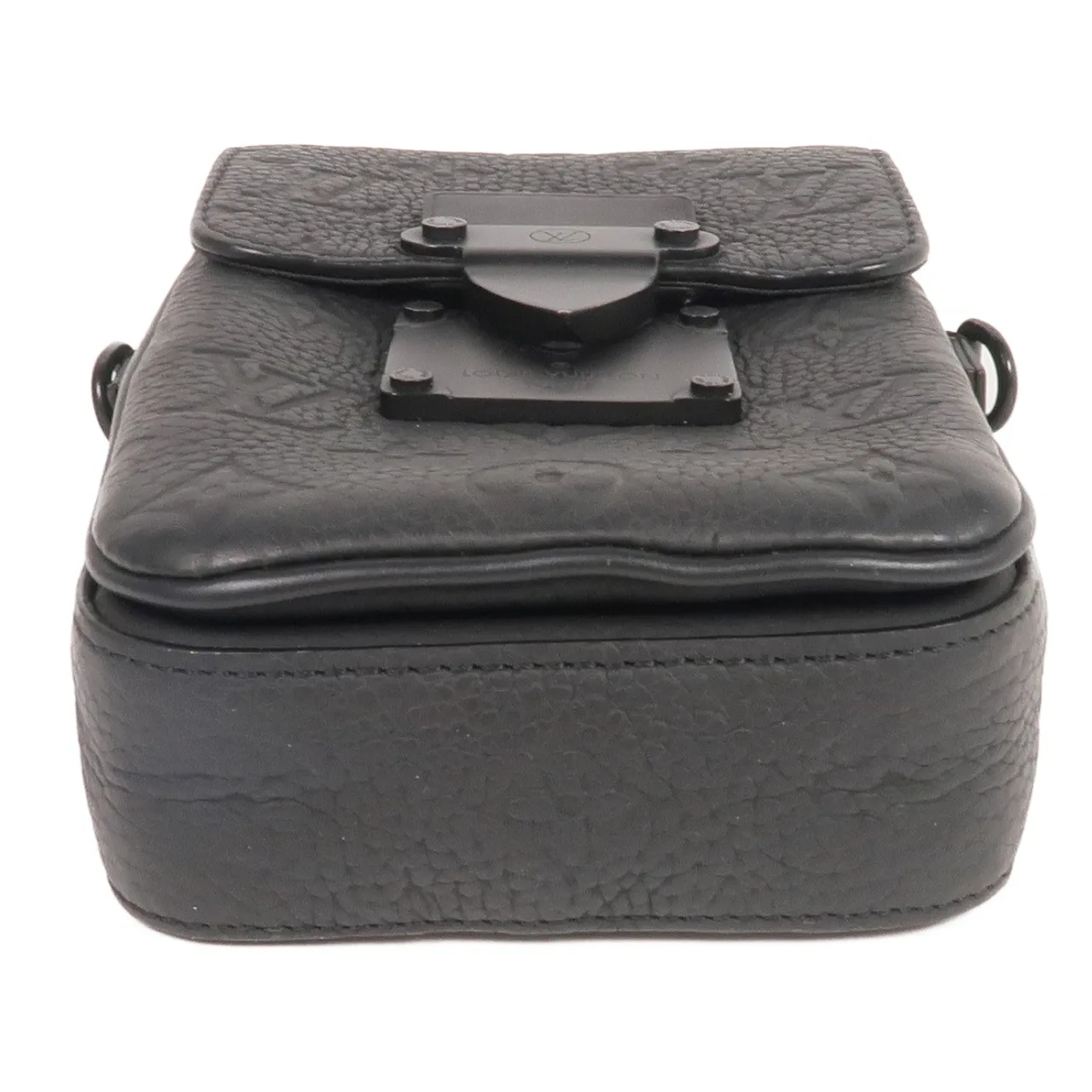 LOUIS VUITTON S-Lock M81524 肩背包 牛皮 黑色 / Black 牛皮 中古品A - 縮圖 4