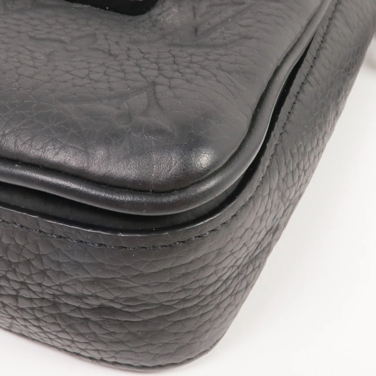 LOUIS VUITTON S-Lock M81524 肩背包 牛皮 黑色 / Black 牛皮 中古品A - 縮圖 10
