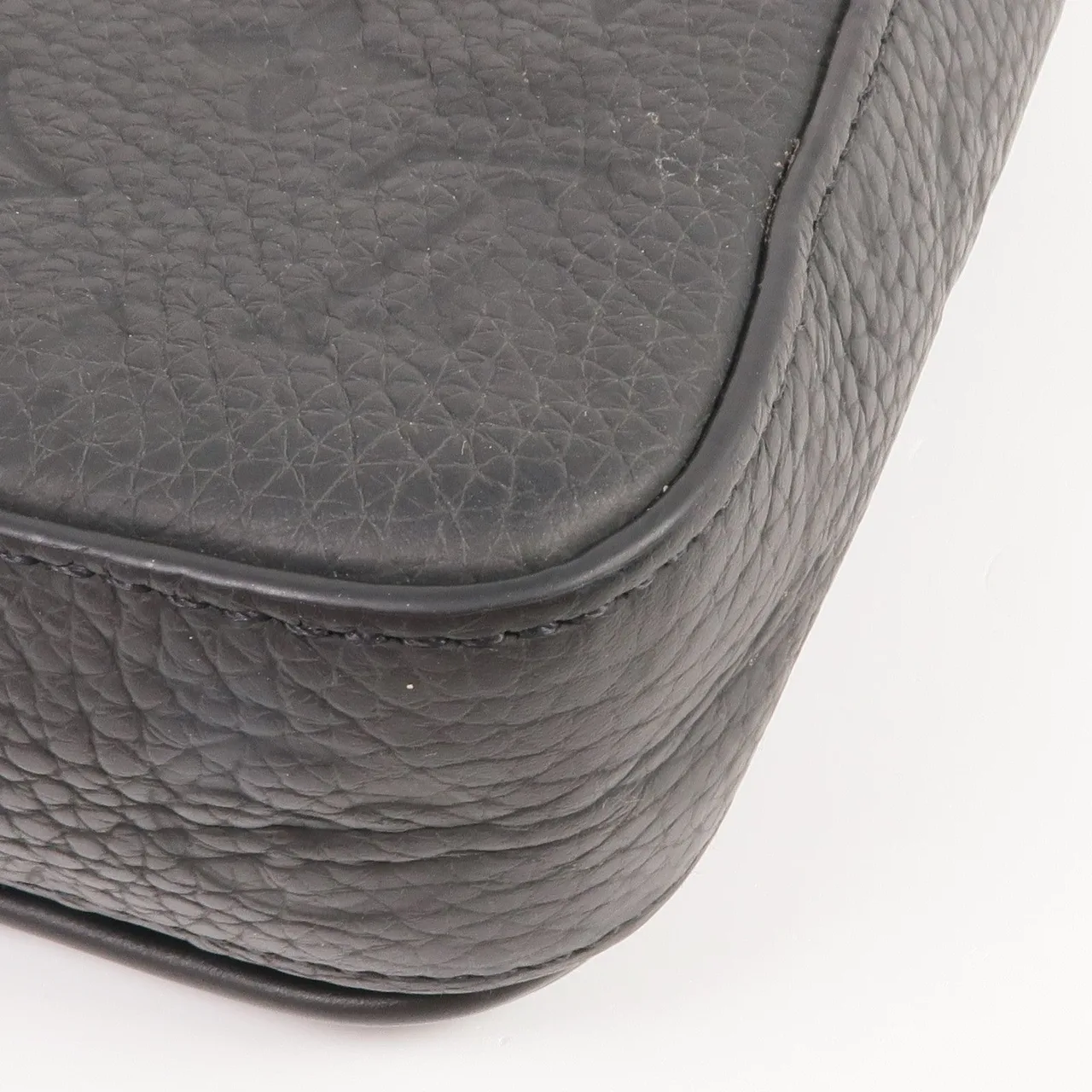 LOUIS VUITTON S-Lock M81524 肩背包 牛皮 黑色 / Black 牛皮 中古品A - 縮圖 12