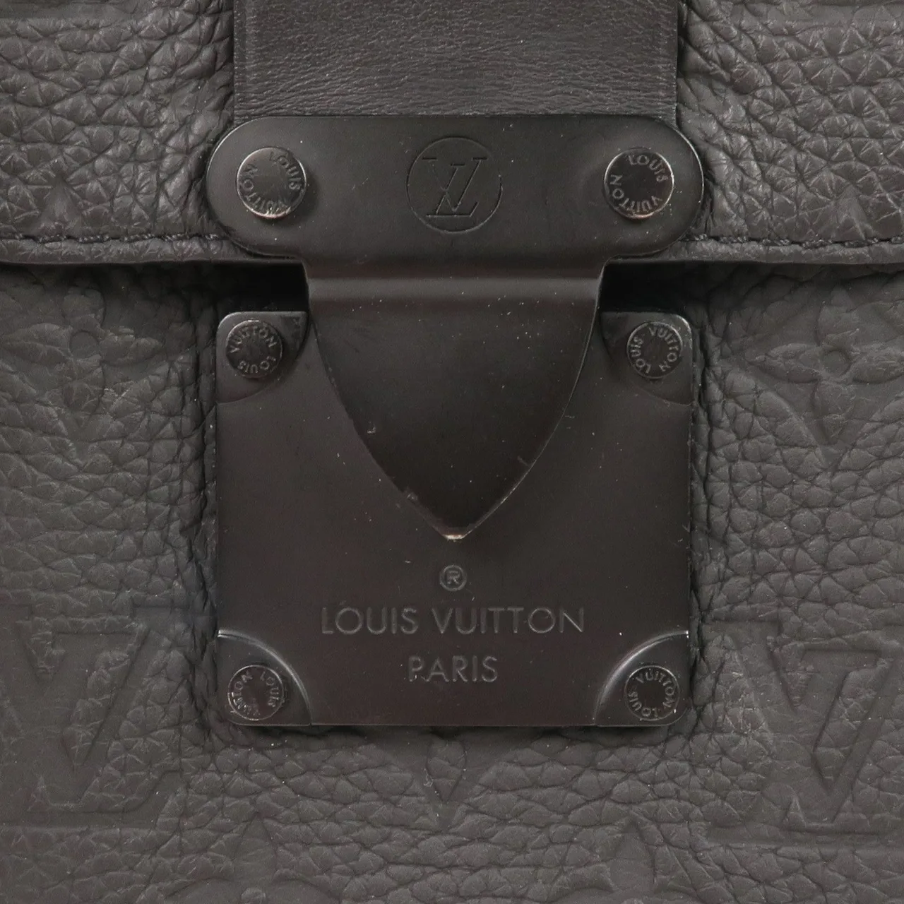 LOUIS VUITTON S-Lock M81524 肩背包 牛皮 黑色 / Black 牛皮 中古品A - 縮圖 14