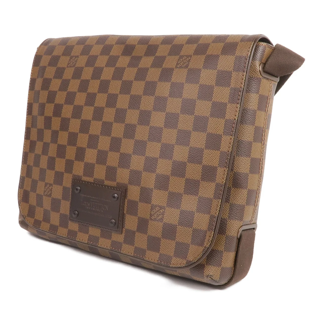 LOUIS VUITTON Brooklyn N51211 肩背包 塗層帆布 棕色 / Brown 塗層帆布 中古品A - 縮圖 2