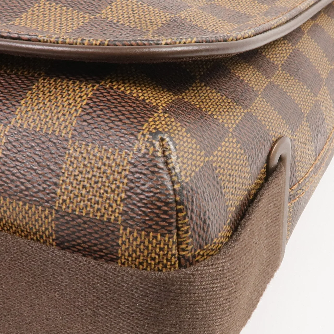 LOUIS VUITTON Brooklyn N51211 肩背包 塗層帆布 棕色 / Brown 塗層帆布 中古品A - 縮圖 11