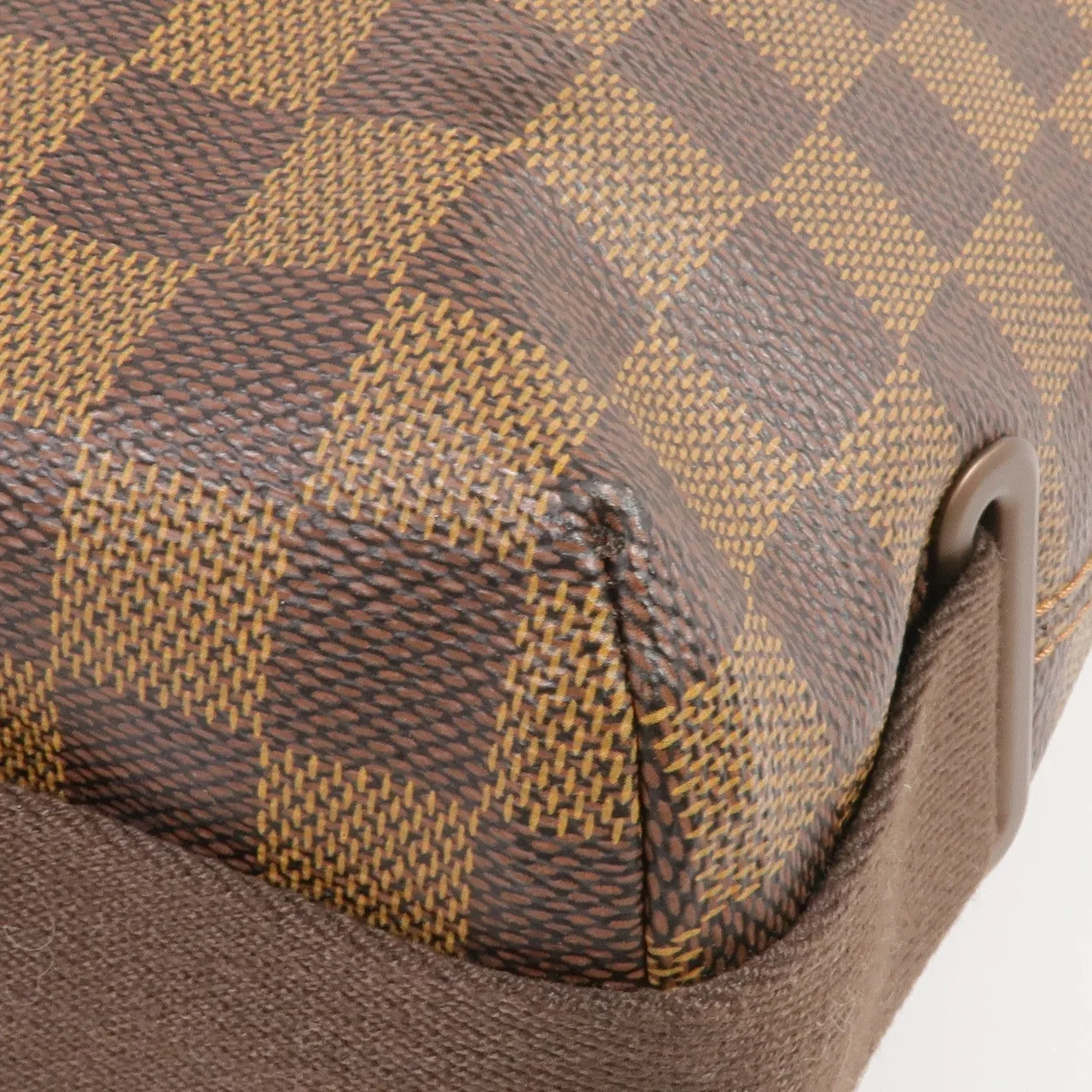 LOUIS VUITTON Brooklyn N51211 肩背包 塗層帆布 棕色 / Brown 塗層帆布 中古品A - 縮圖 13