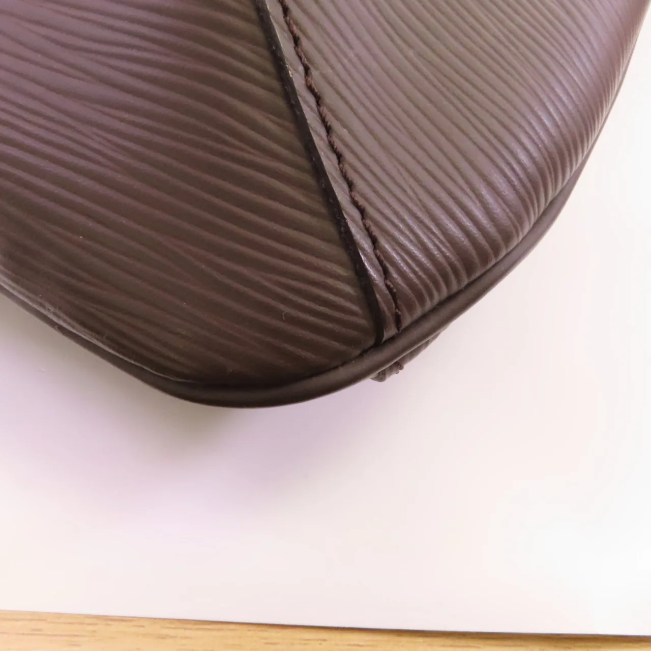 LOUIS VUITTON Musette Salsa 肩背包 牛皮 棕色 牛皮 中古品A - 縮圖 9