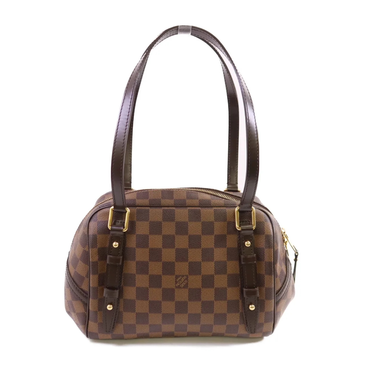 LOUIS VUITTON Rivington N41157 手提包 塗層帆布 棕色 / Brown 塗層帆布 中古品A - 縮圖 2