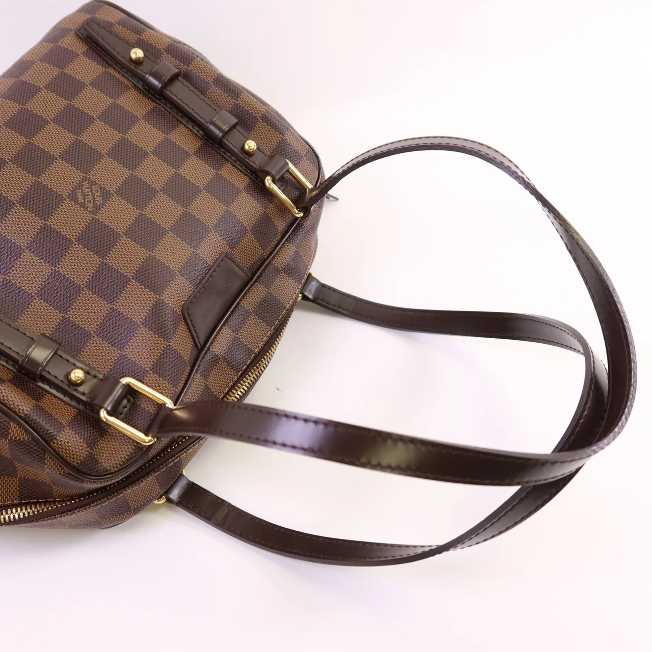 LOUIS VUITTON Rivington N41157 手提包 塗層帆布 棕色 / Brown 塗層帆布 中古品A - 縮圖 5