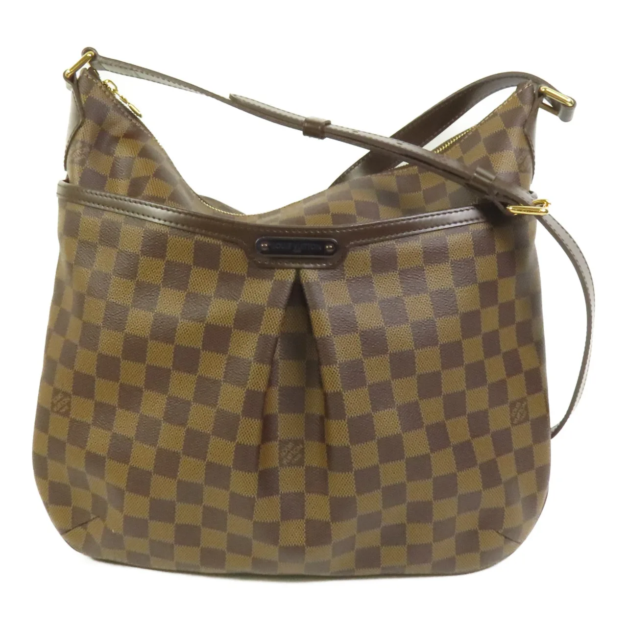 LOUIS VUITTON Bloomsbury N42251 Shoulder Bag Coated Canvas 棕色 / Brown