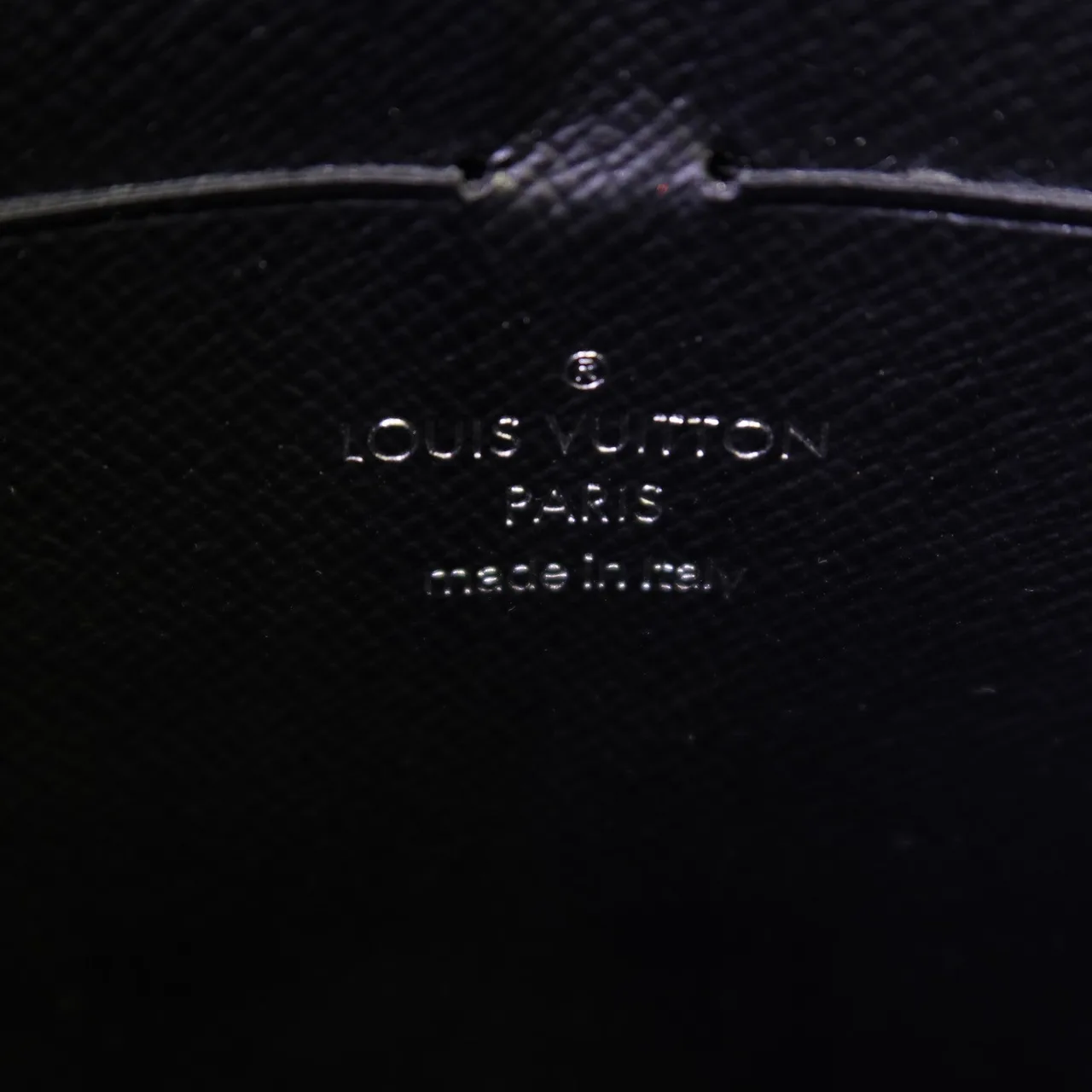 LOUIS VUITTON Pochette Voyage M61692 Clutch Coated Canvas 黑色 / 灰色 Coated Canvas Rank B - Thumbnail 12