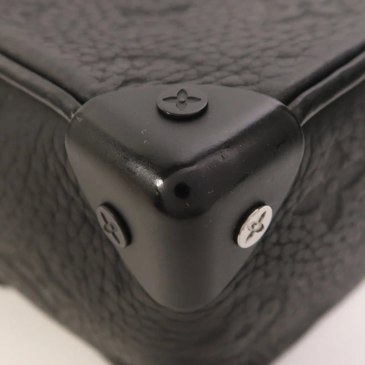 LOUIS VUITTON Soft Trunk M55702 肩背包 牛皮 黑色 牛皮 中古品B - 縮圖 8