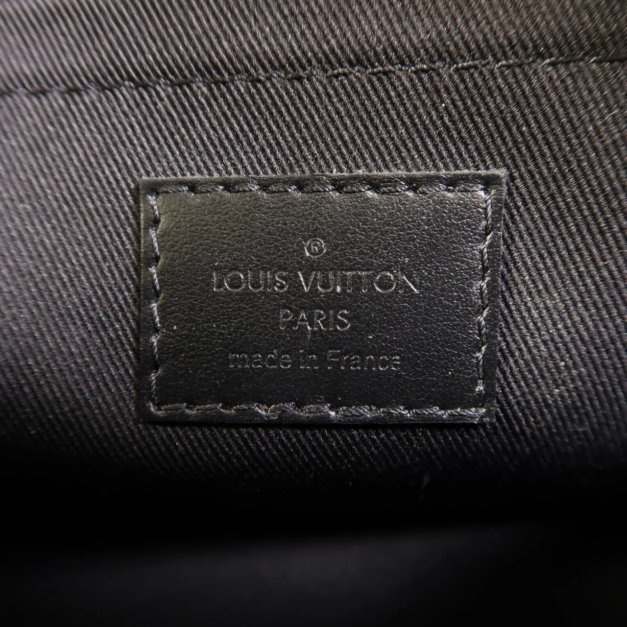 LOUIS VUITTON Soft Trunk M55702 肩背包 牛皮 黑色 牛皮 中古品B - 縮圖 14