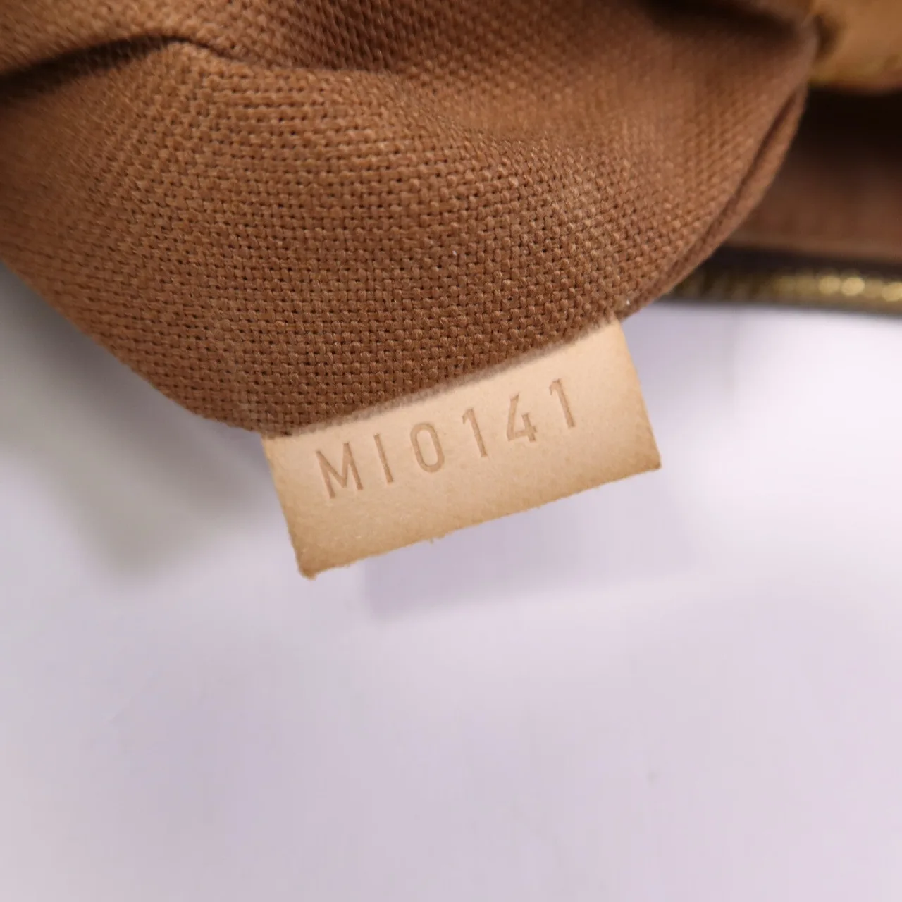 LOUIS VUITTON Palermo M40146 2-Way Bag Coated Canvas 棕色 Coated Canvas Rank B - Thumbnail 8