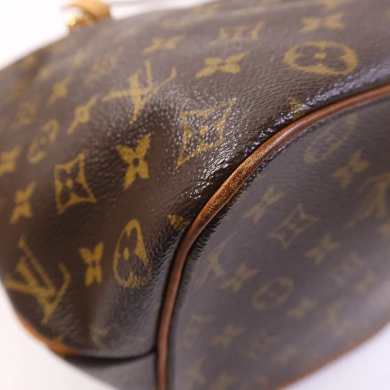 LOUIS VUITTON Palermo M40146 2-Way Bag Coated Canvas 棕色 Coated Canvas Rank B - Thumbnail 13