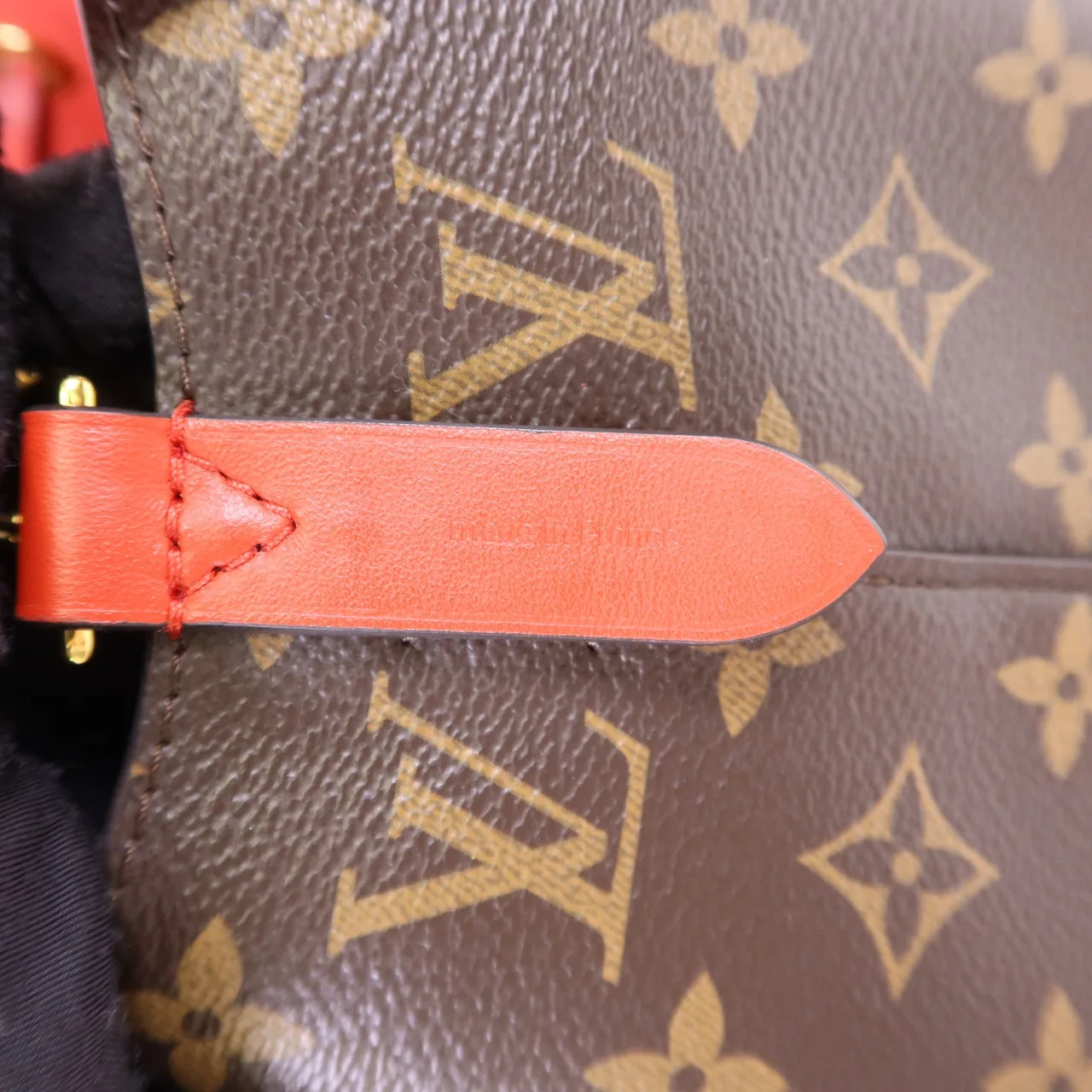 LOUIS VUITTON NeoNoe M44021 肩背包 塗層帆布 紅色 / 棕色 / Brown/Red 塗層帆布 中古品A - 縮圖 7