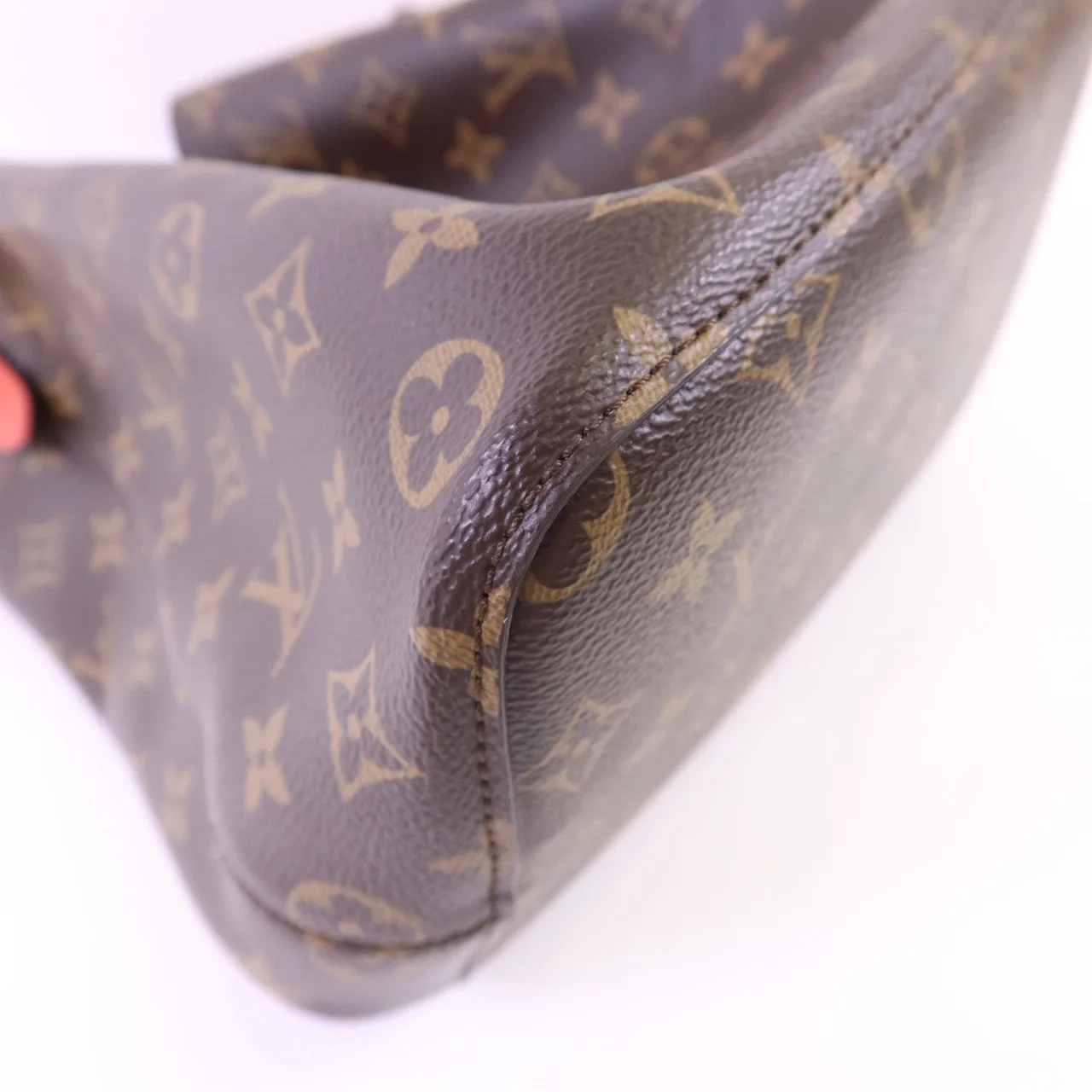 LOUIS VUITTON NeoNoe M44021 肩背包 塗層帆布 紅色 / 棕色 / Brown/Red 塗層帆布 中古品A - 縮圖 12