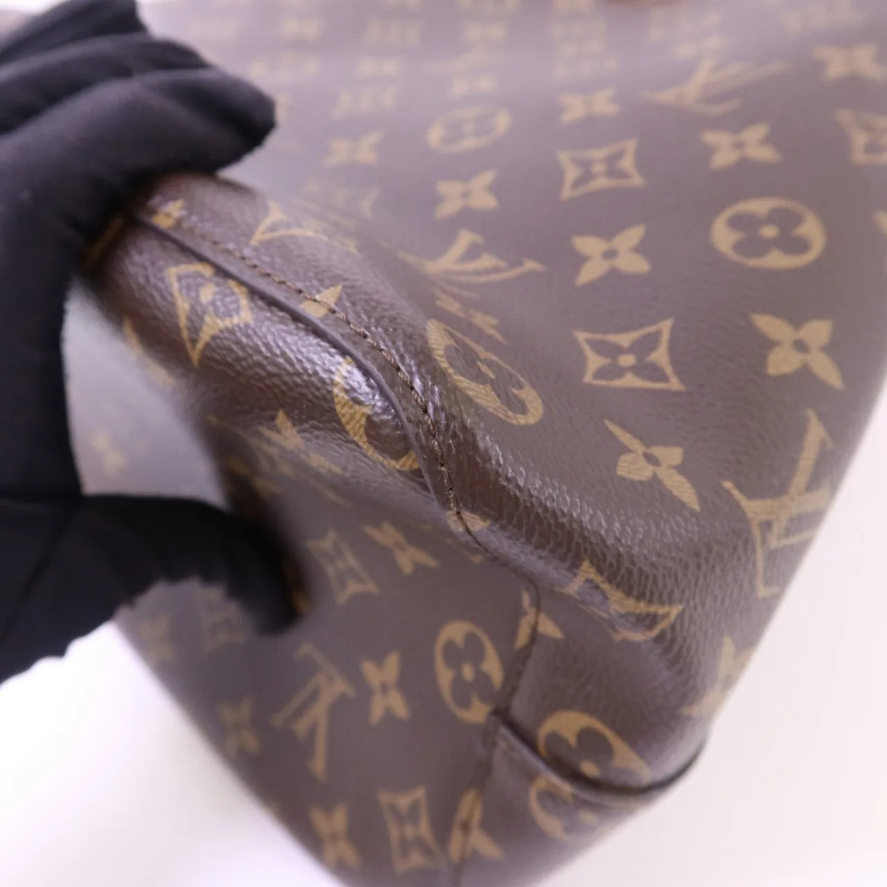 LOUIS VUITTON NeoNoe M44021 肩背包 塗層帆布 紅色 / 棕色 / Brown/Red 塗層帆布 中古品A - 縮圖 13