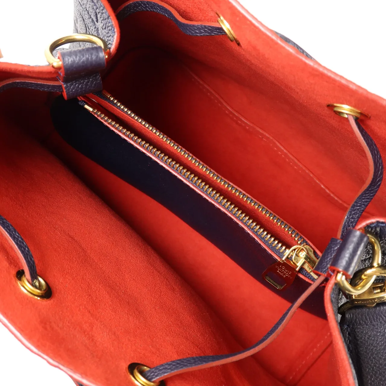 LOUIS VUITTON NeoNoe M45306 2-Way Bag Calfskin 海軍藍 Calfskin Rank A - Thumbnail 5