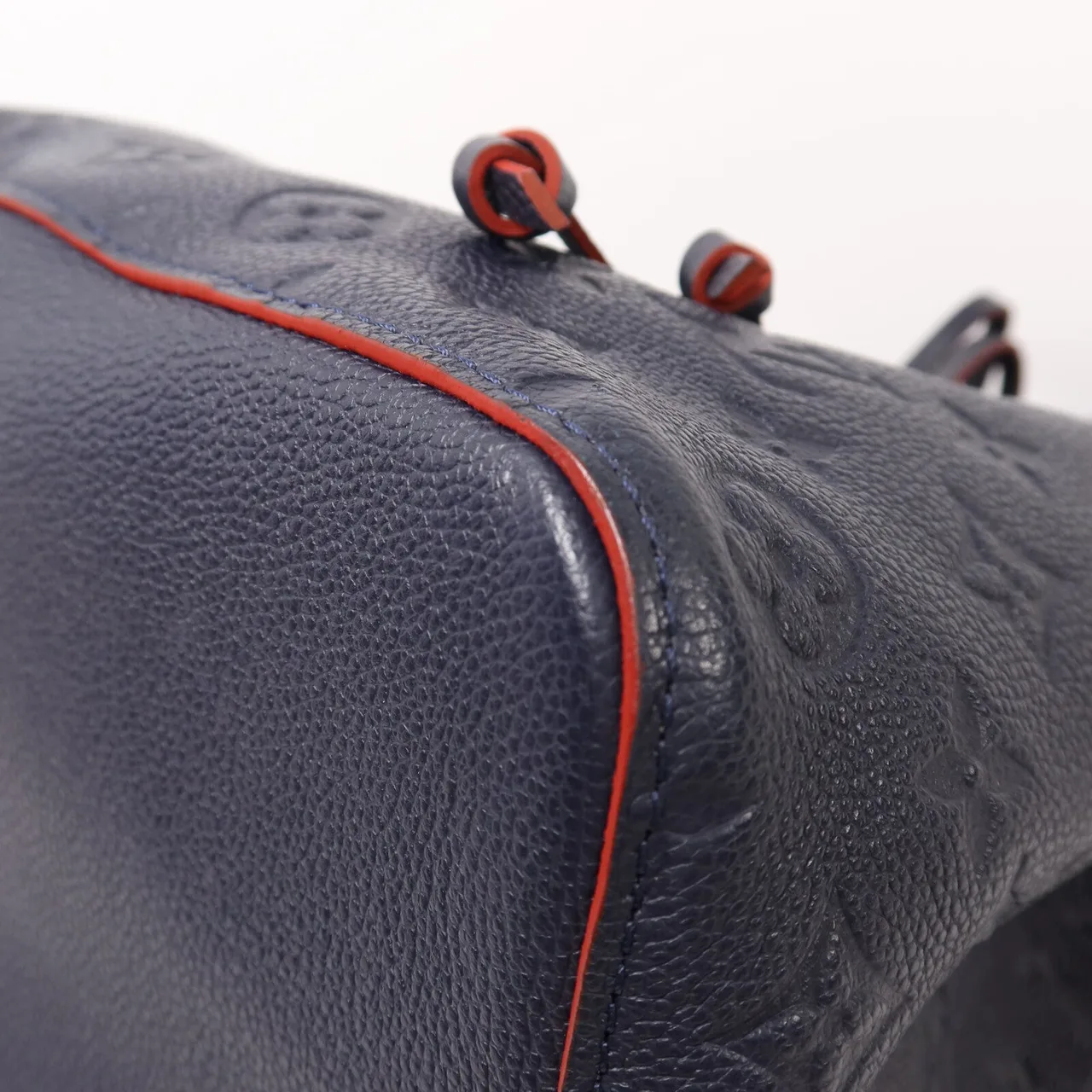 LOUIS VUITTON NeoNoe M45306 2-Way Bag Calfskin 海軍藍 Calfskin Rank A - Thumbnail 11