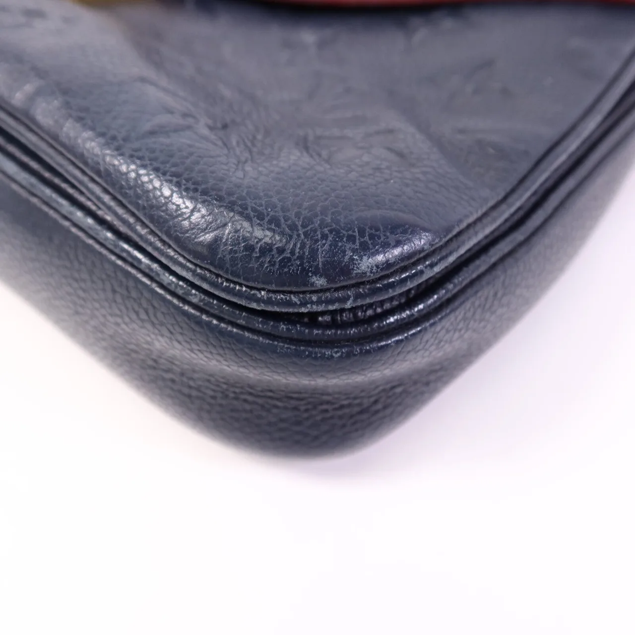 LOUIS VUITTON Pochette Metis M44071 2-Way Bag Calfskin 海軍藍 / Navy Calfskin Rank B - Thumbnail 10