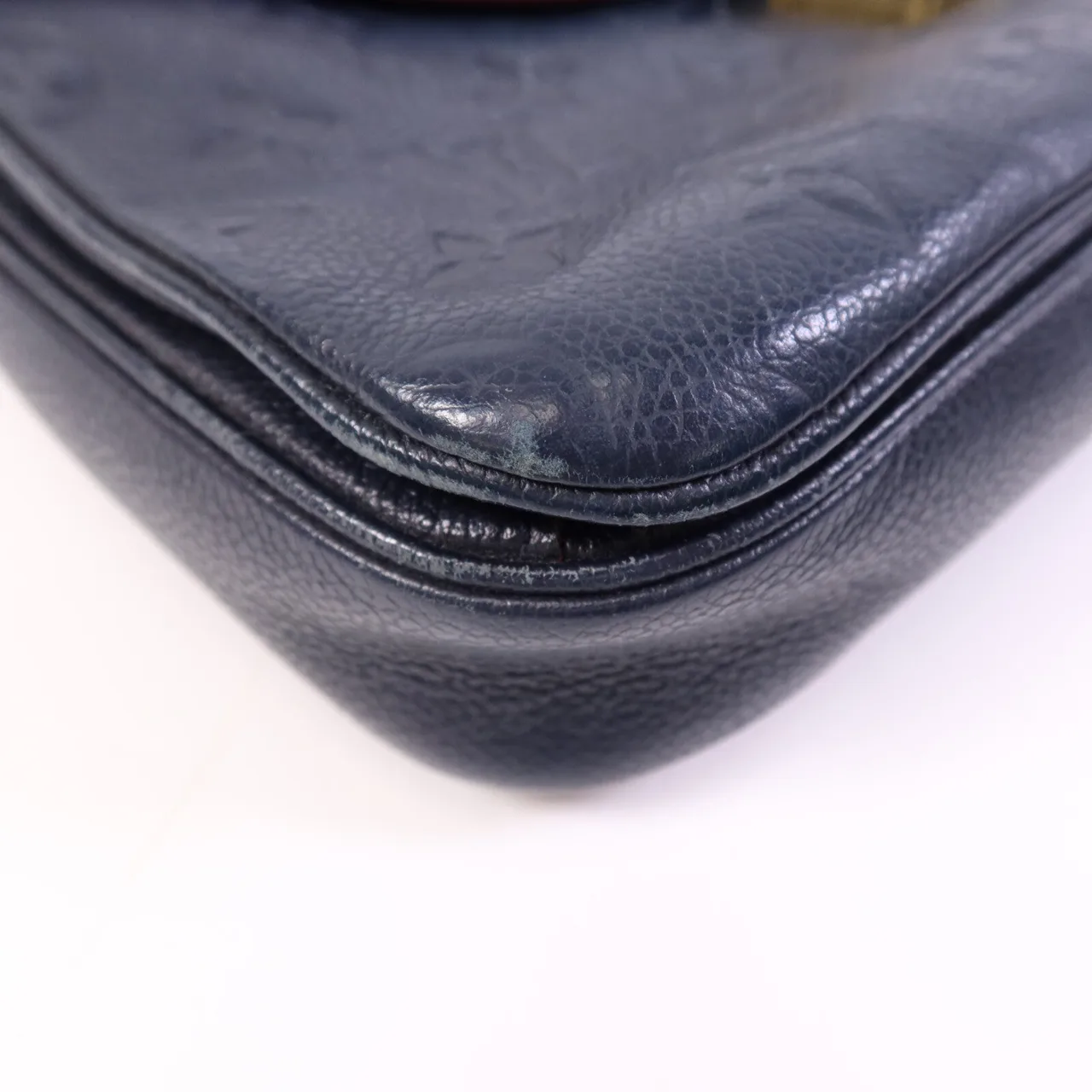 LOUIS VUITTON Pochette Metis M44071 2-Way Bag Calfskin 海軍藍 / Navy Calfskin Rank B - Thumbnail 11
