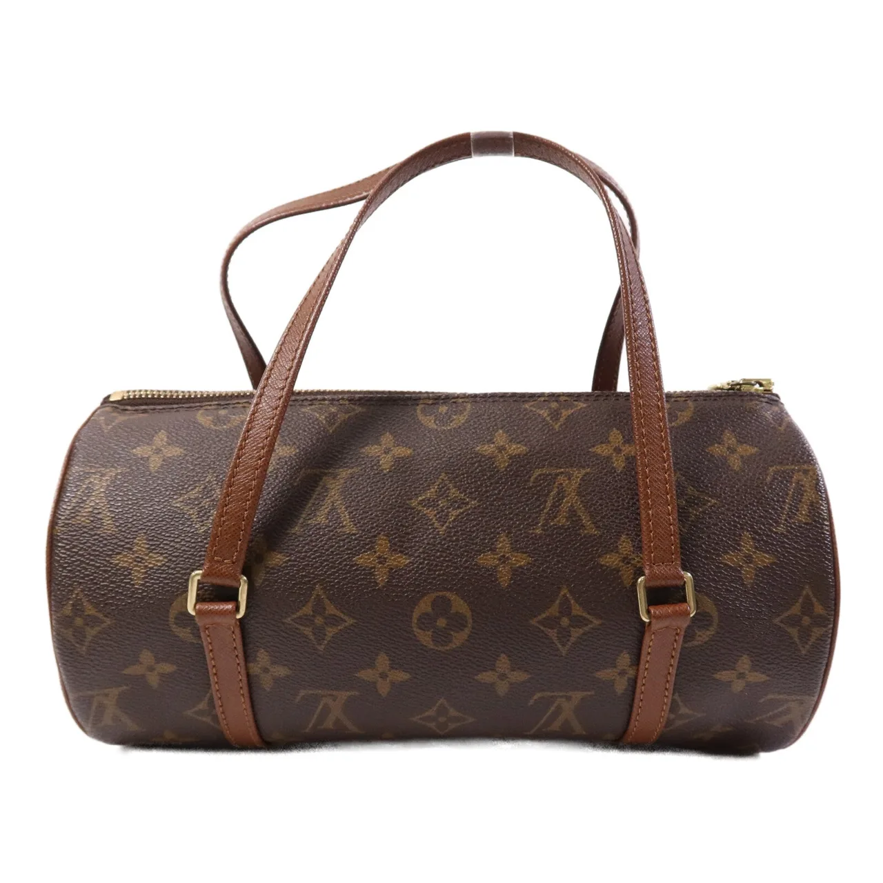 LOUIS VUITTON Papillon M51385 Handbag Coated Canvas 棕色 Coated Canvas Rank B - Thumbnail 2