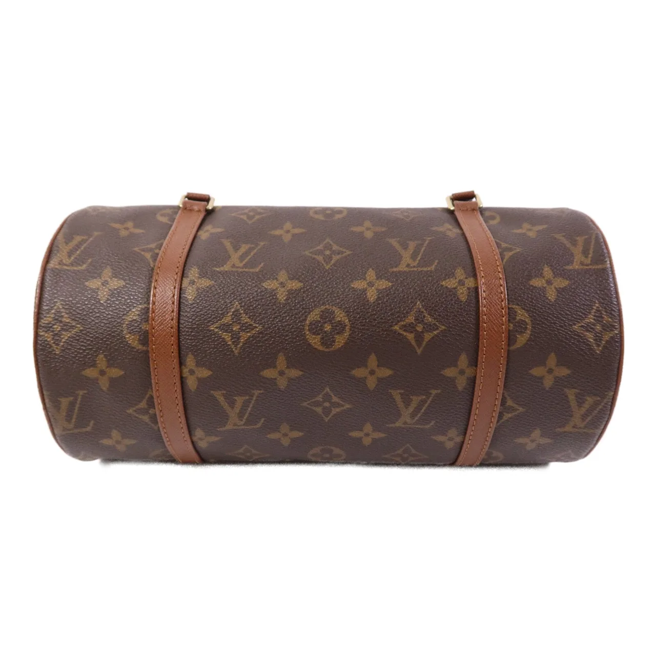 LOUIS VUITTON Papillon M51385 Handbag Coated Canvas 棕色 Coated Canvas Rank B - Thumbnail 4
