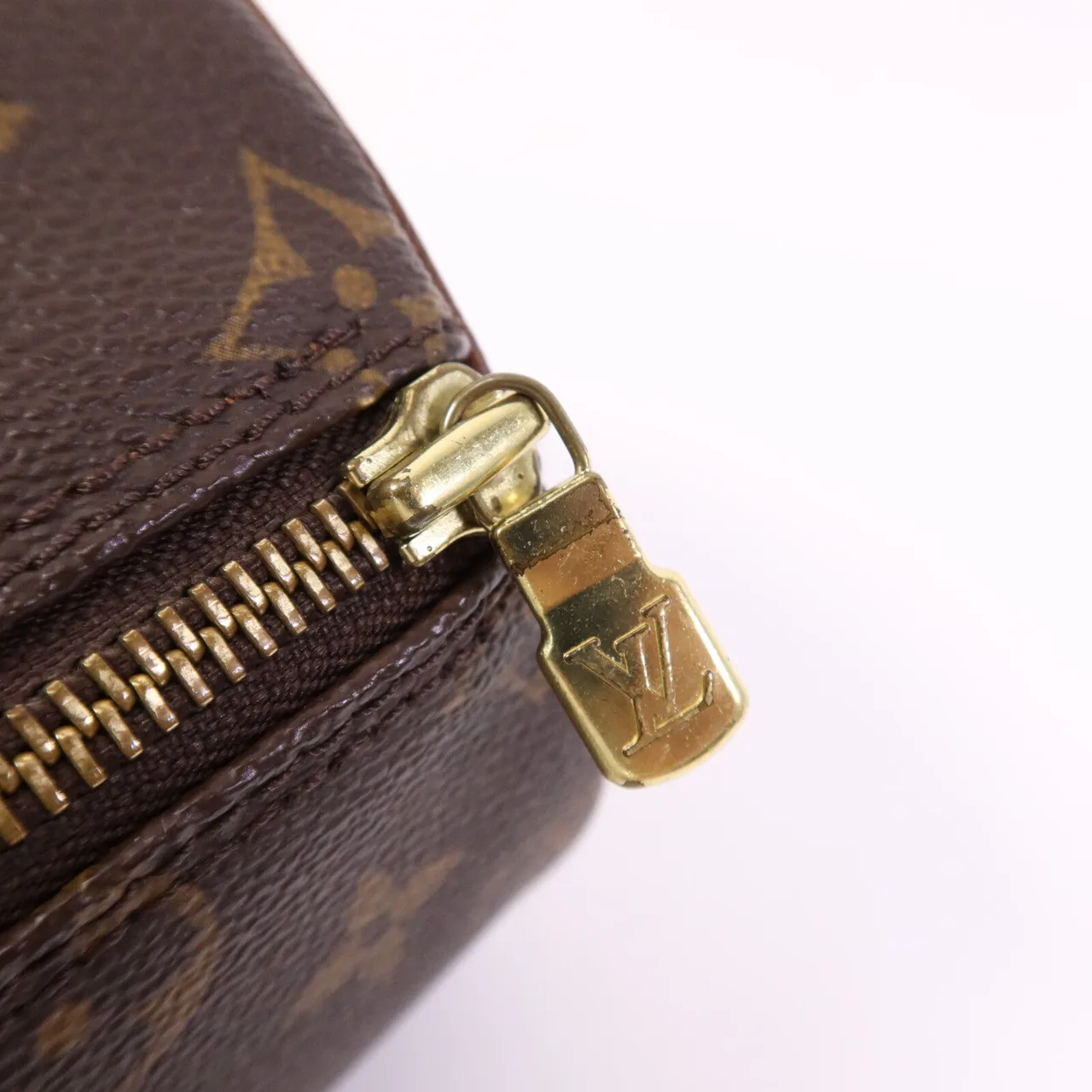 LOUIS VUITTON Papillon M51385 Handbag Coated Canvas 棕色 Coated Canvas Rank B - Thumbnail 8