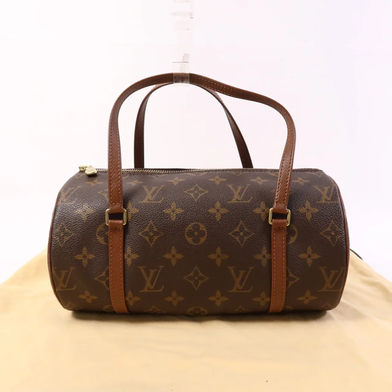 LOUIS VUITTON Papillon M51385 Handbag Coated Canvas 棕色 Coated Canvas Rank B - Thumbnail 11
