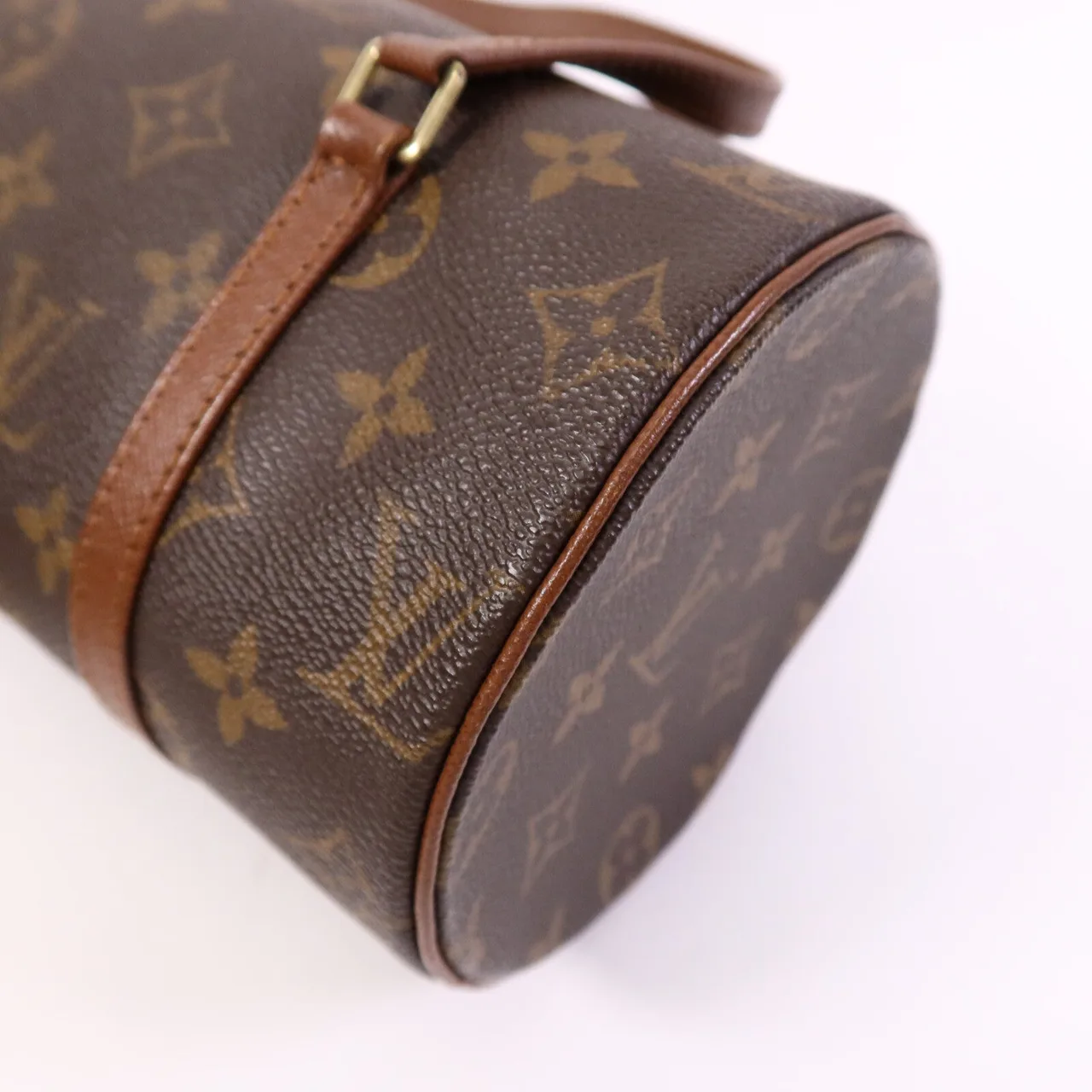 LOUIS VUITTON Papillon M51385 Handbag Coated Canvas 棕色 Coated Canvas Rank B - Thumbnail 12
