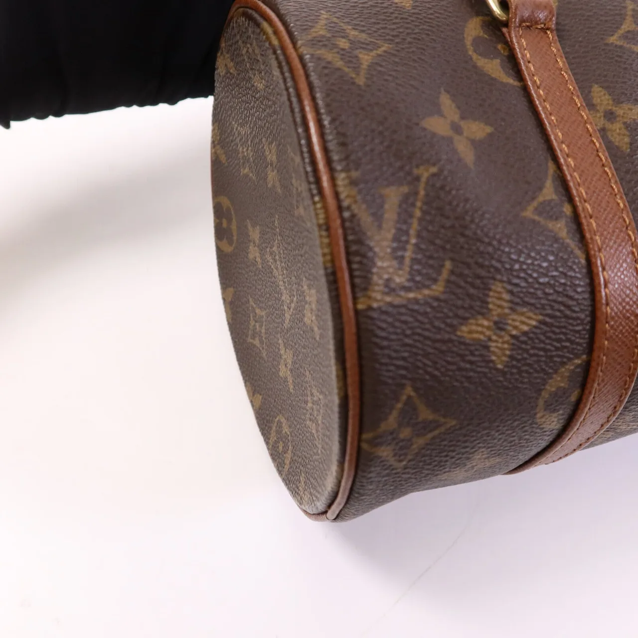 LOUIS VUITTON Papillon M51385 Handbag Coated Canvas 棕色 Coated Canvas Rank B - Thumbnail 13