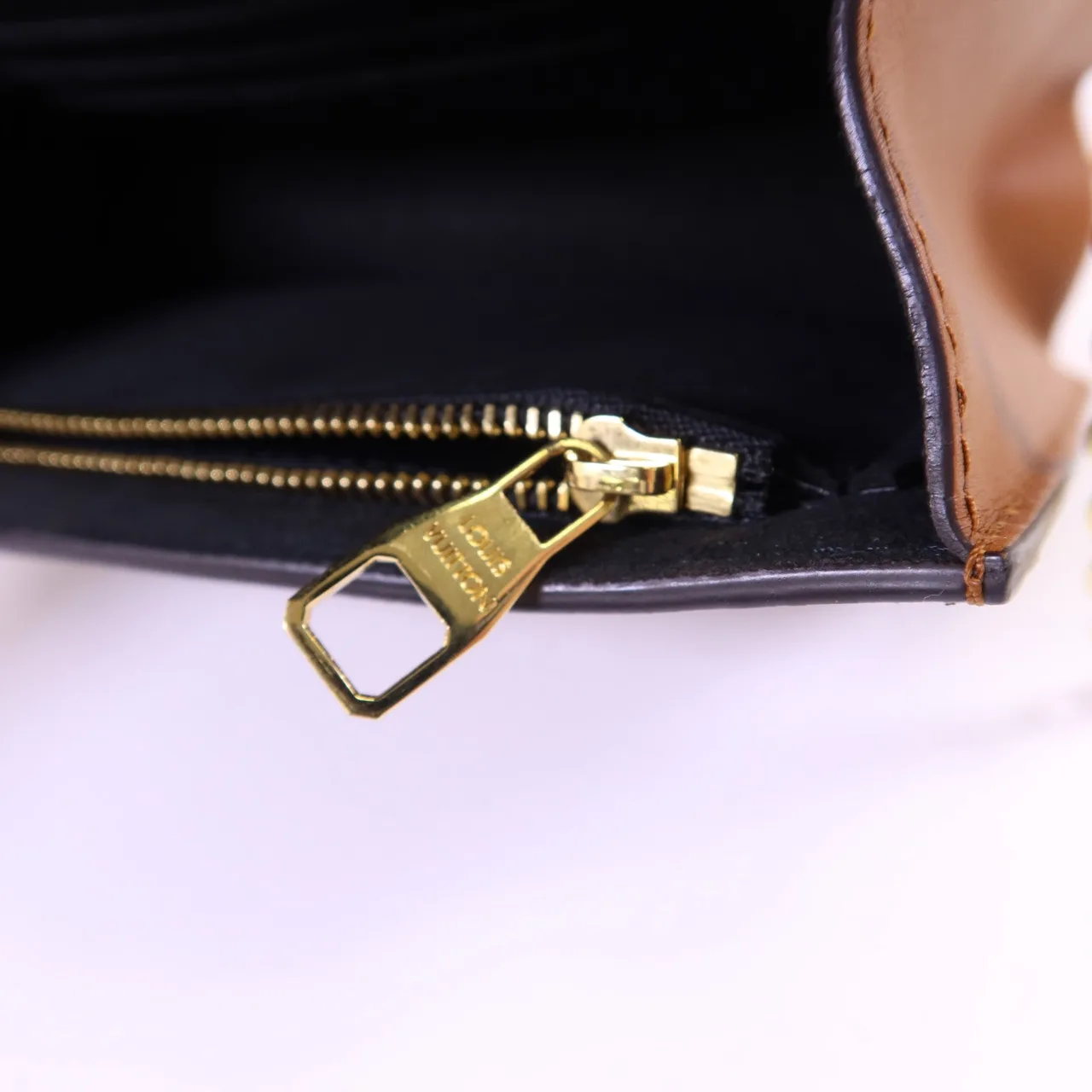 LOUIS VUITTON Dauphine M68746 Shoulder Bag Coated Canvas 棕色 Coated Canvas Rank B - Thumbnail 8