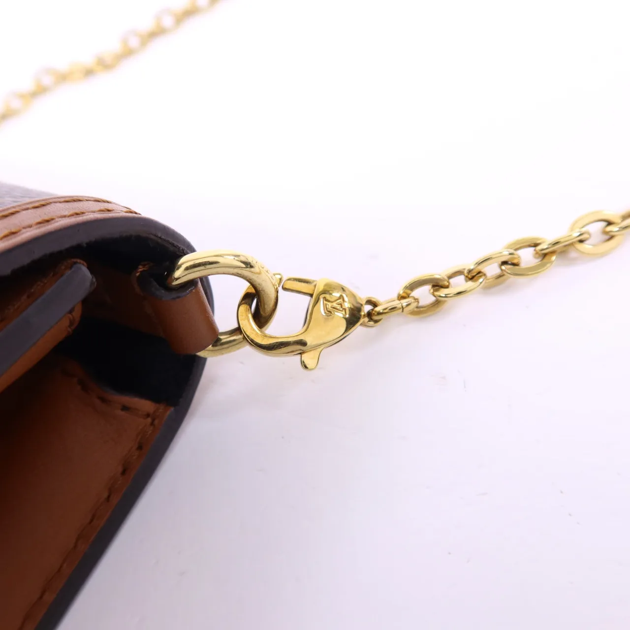 LOUIS VUITTON Dauphine M68746 Shoulder Bag Coated Canvas 棕色 Coated Canvas Rank B - Thumbnail 11