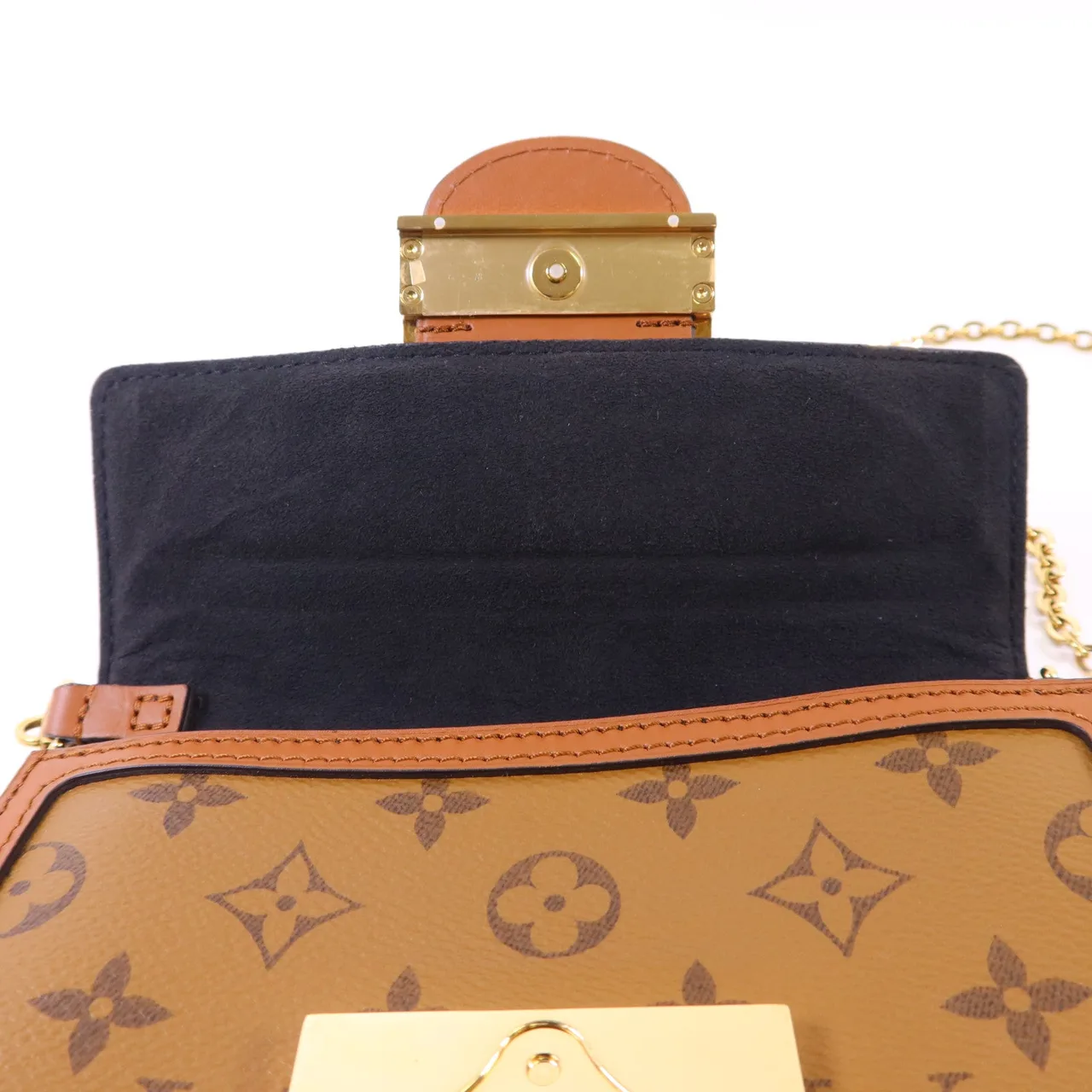 LOUIS VUITTON Dauphine M68746 Shoulder Bag Coated Canvas 棕色 Coated Canvas Rank B - Thumbnail 16