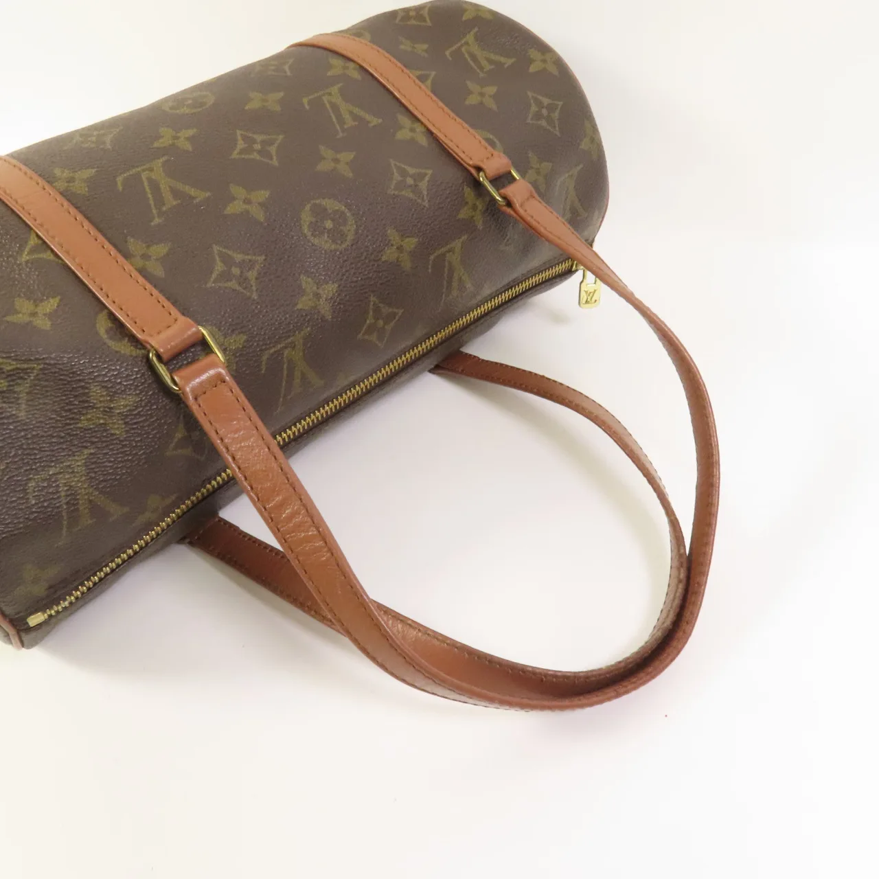 LOUIS VUITTON Papillon M51385 Handbag Coated Canvas 棕色 Coated Canvas Rank B - Thumbnail 5