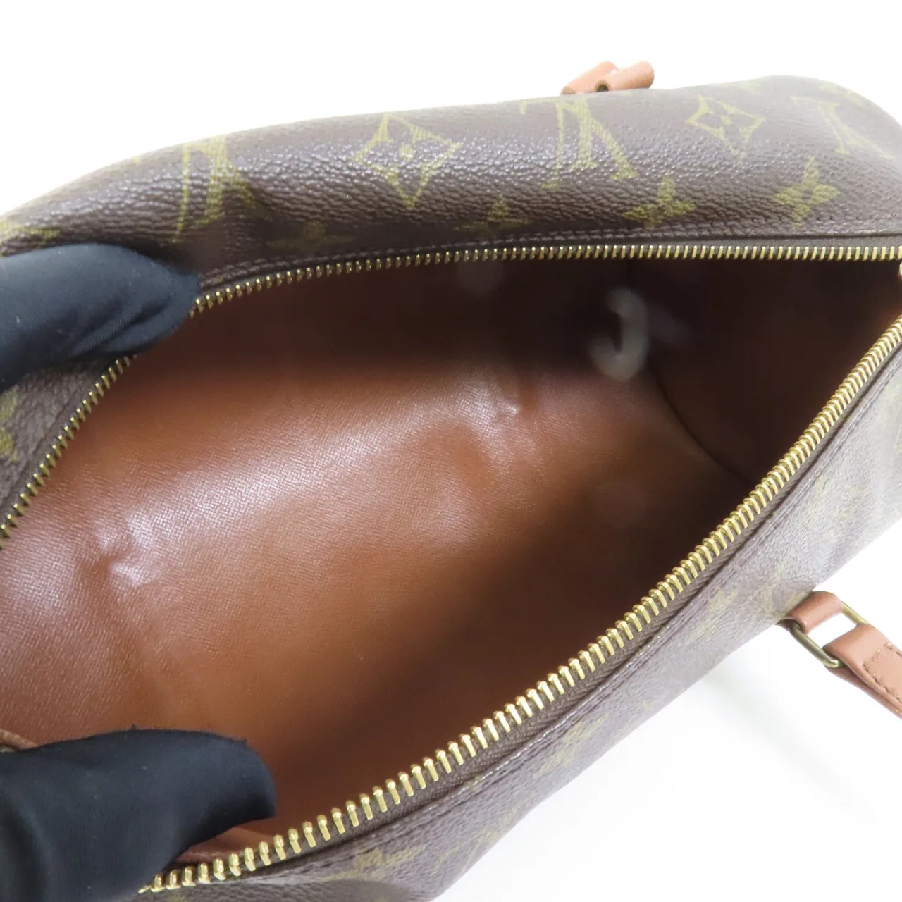 LOUIS VUITTON Papillon M51385 Handbag Coated Canvas 棕色 Coated Canvas Rank B - Thumbnail 7