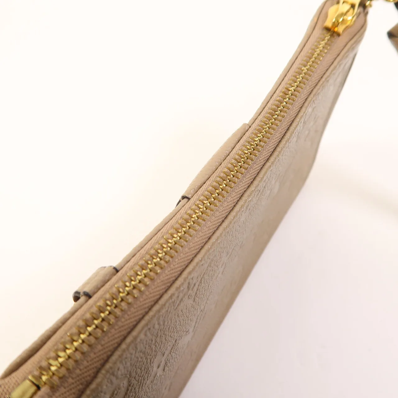 LOUIS VUITTON Easy Pouch M81862 Shoulder Bag Calfskin 米色 / Beige Calfskin Rank B - Thumbnail 18