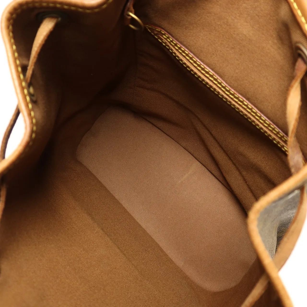 LOUIS VUITTON Montsouris M51137 Backpack Coated Canvas 棕色 Coated Canvas Rank B - Thumbnail 5